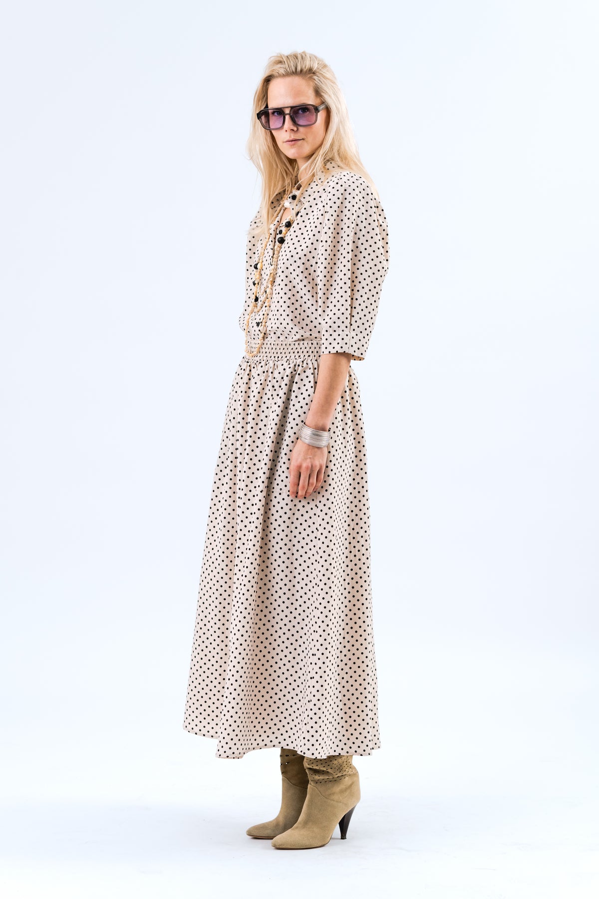 Lollys Laundry AkaneLL Maxi Skirt Skirt 02 Creme