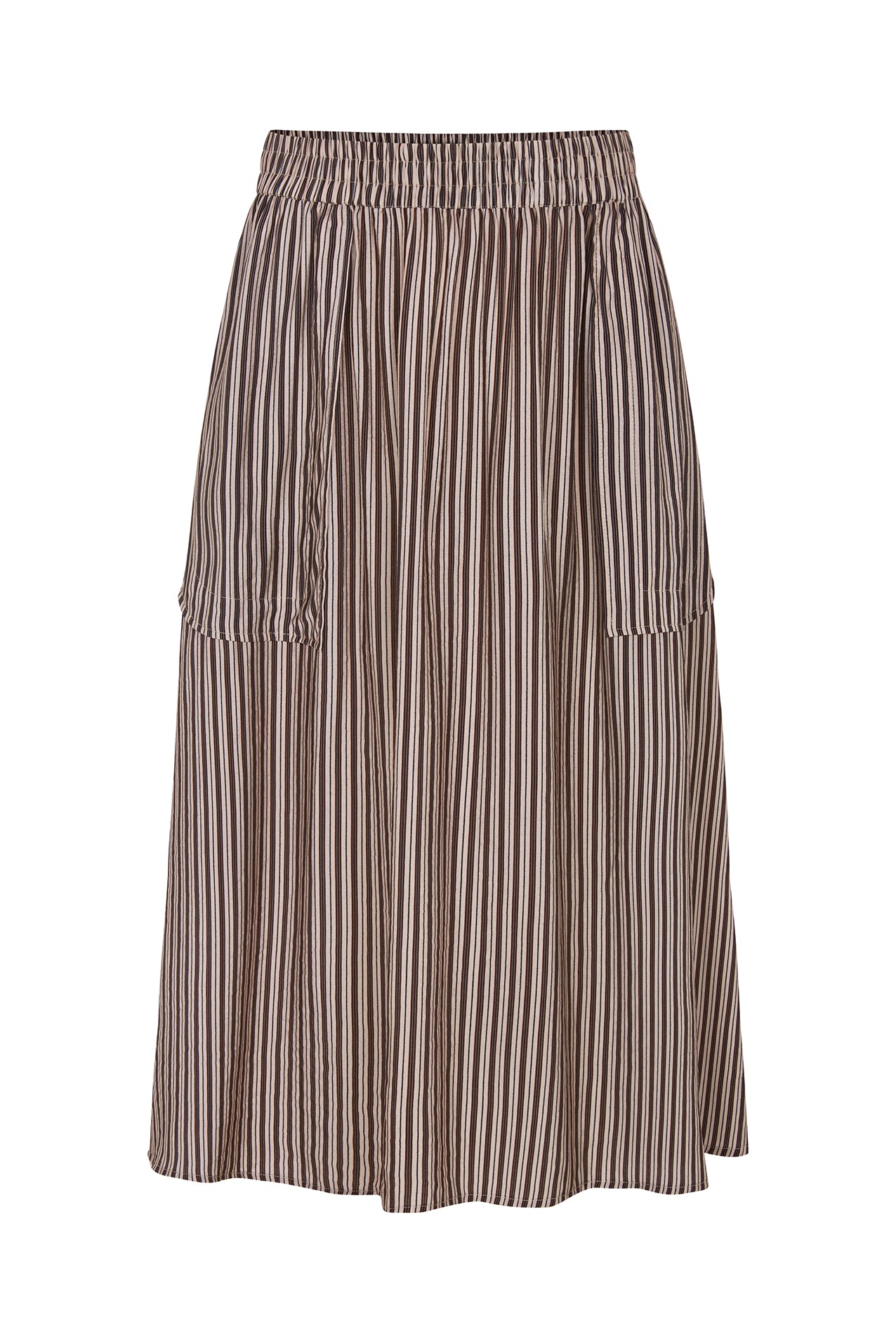 AkaneLL Midi Skirt - Beige