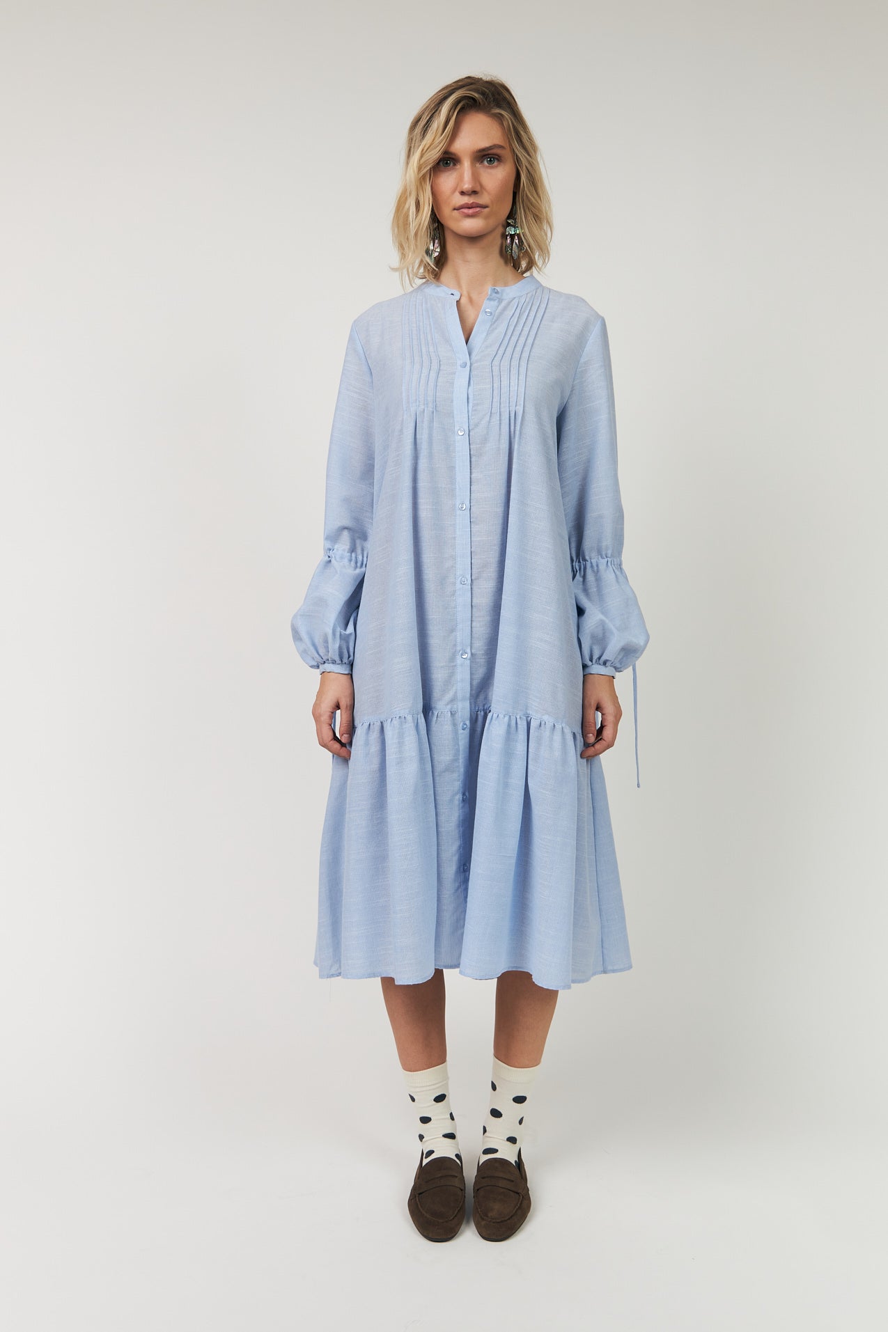 Lollys Laundry AlannaLL Maxi Dress Dress 22 Light Blue