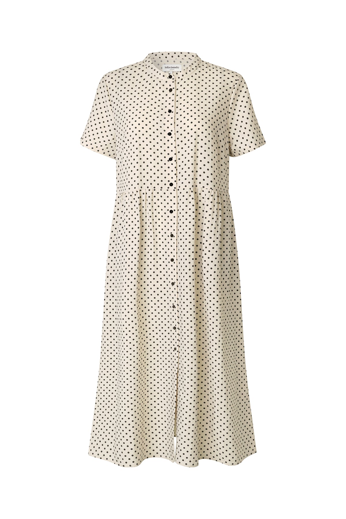 Lollys Laundry AliyaLL Midi Dress Dress 02 Creme