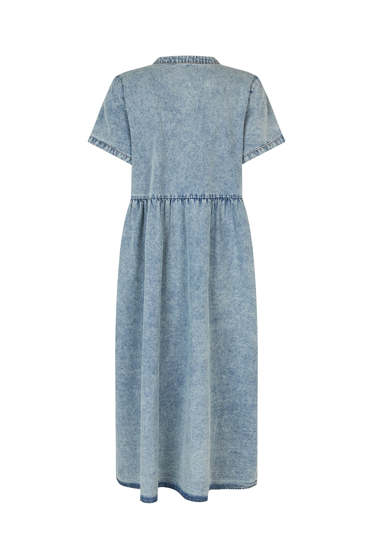 AliyaLl Maxi Dress - Washed Denim