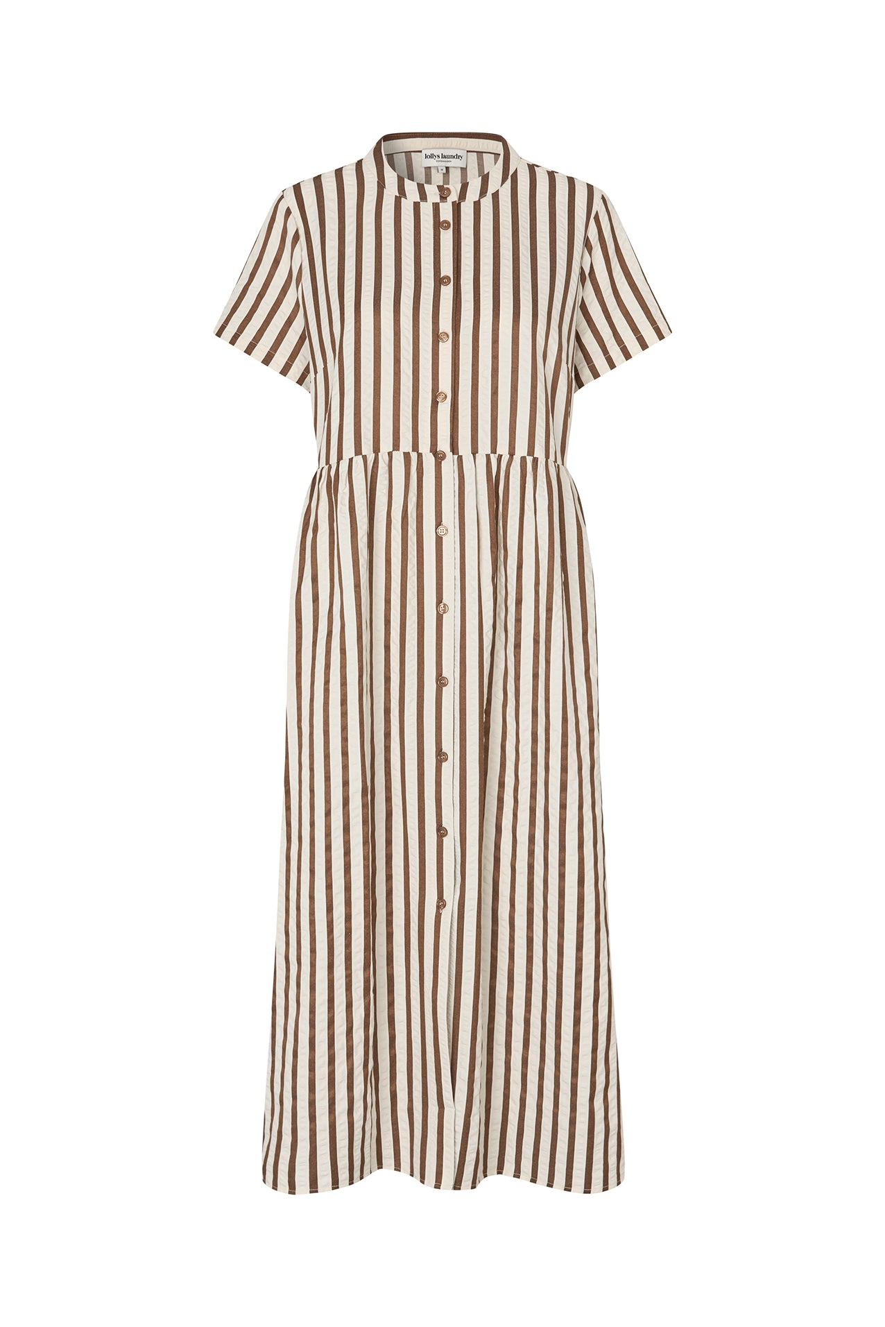 Lollys Laundry AliyaLl Midi Dress Dress 87 Dark Mokka