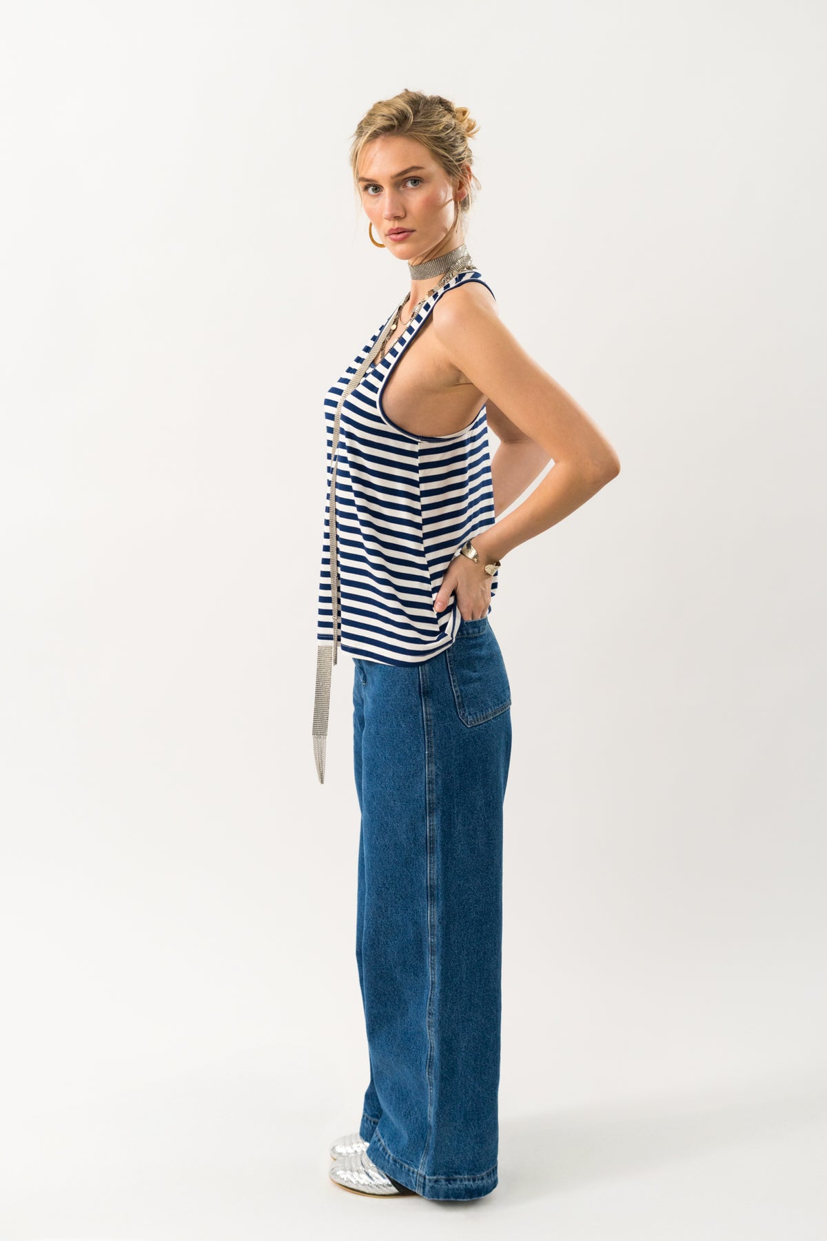 Lollys Laundry AlsLL Top Top 23 Dark Blue