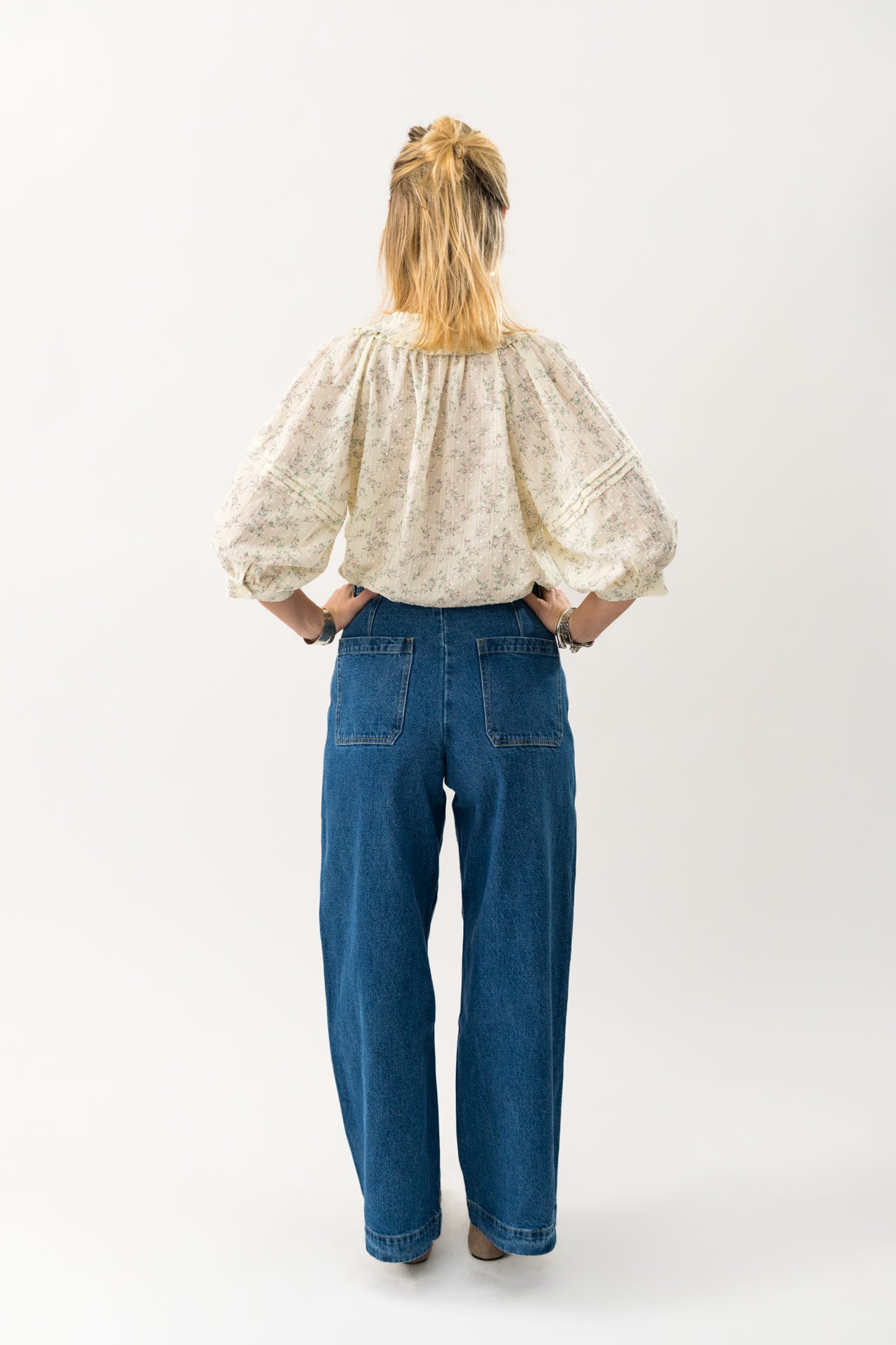 Lollys Laundry AlviLL Blouse 3/4 Blouse 02 Creme