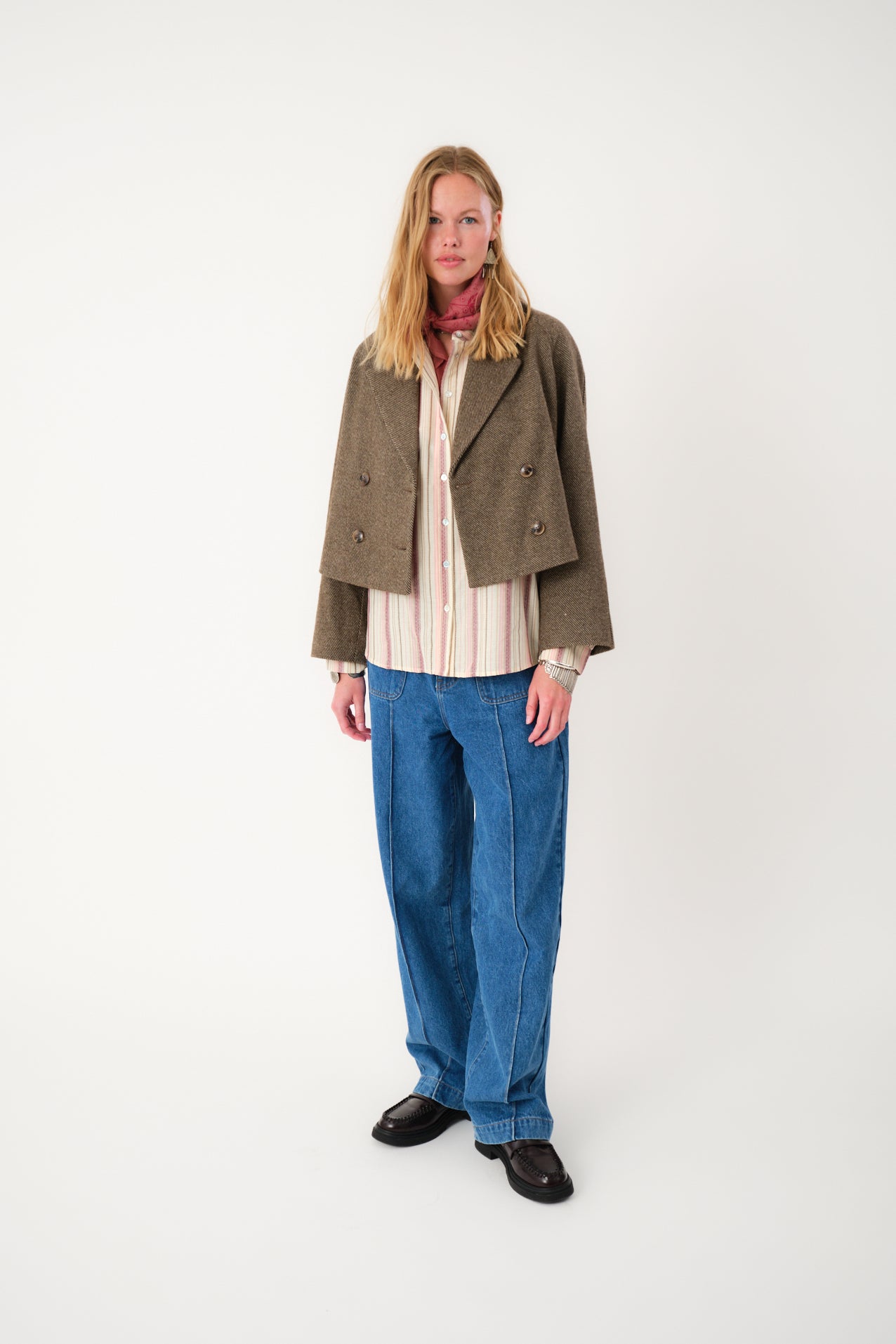 AmiriLL Short Jacket - Dark Mokka