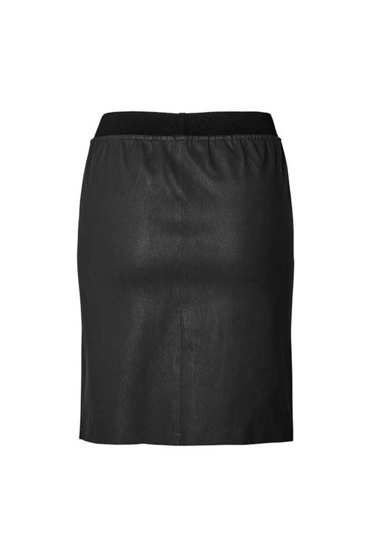 AnnaLL Leather Skirt - Black