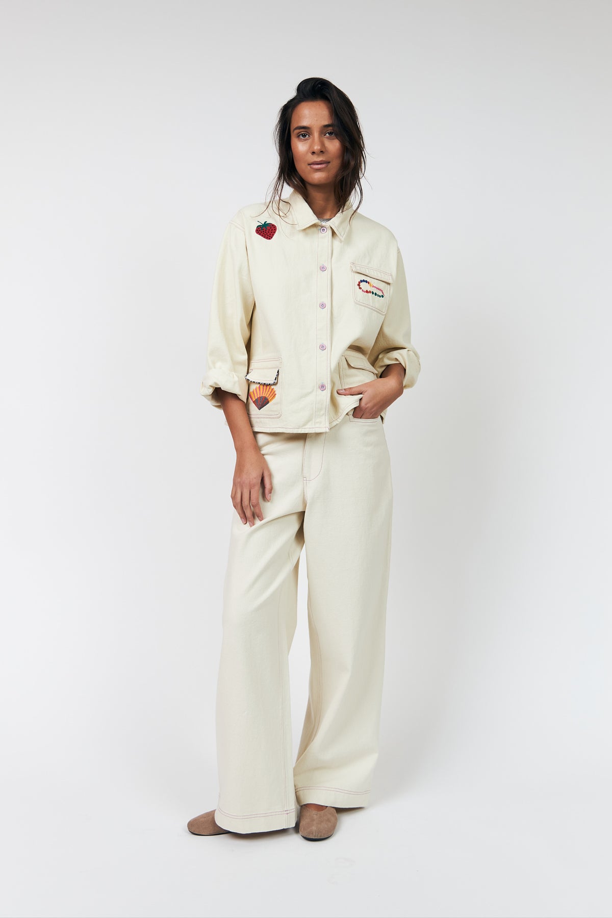 AprilLL Jacket - Creme
