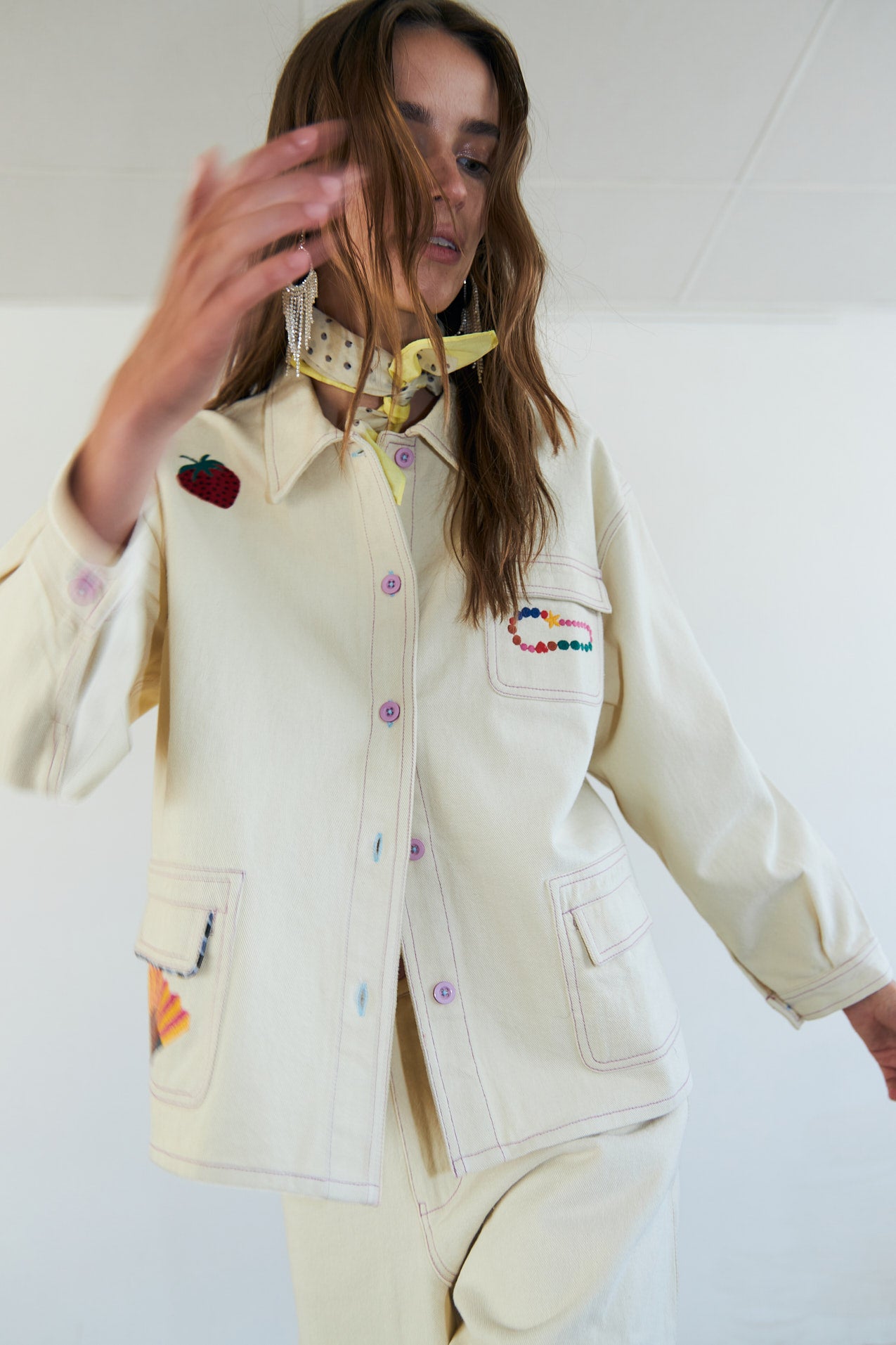 Lollys Laundry AprilLL Jacket Jacket 02 Creme