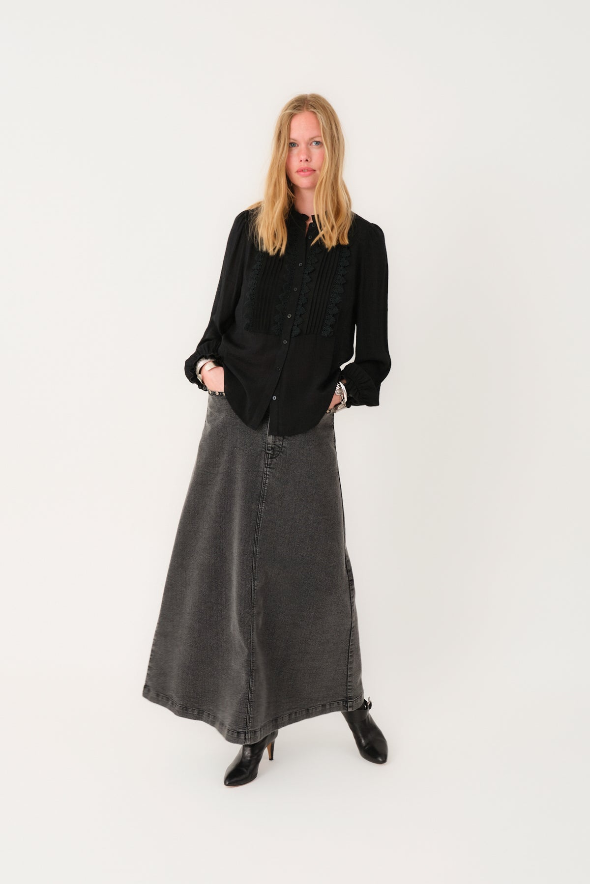 Lollys Laundry ArielLL Shirt Shirt 99 Black