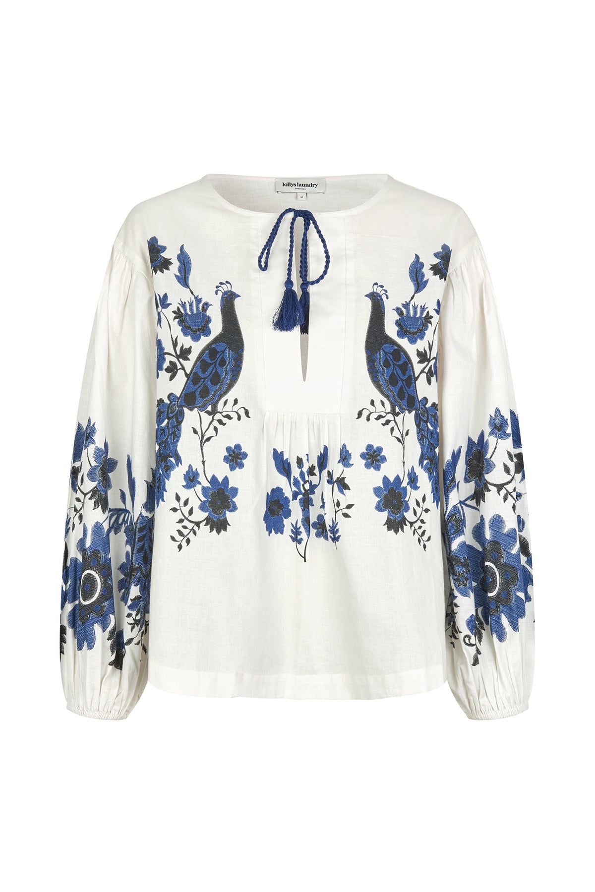 Lollys Laundry AskarLL Blouse 3/4 Blouse 02 Creme