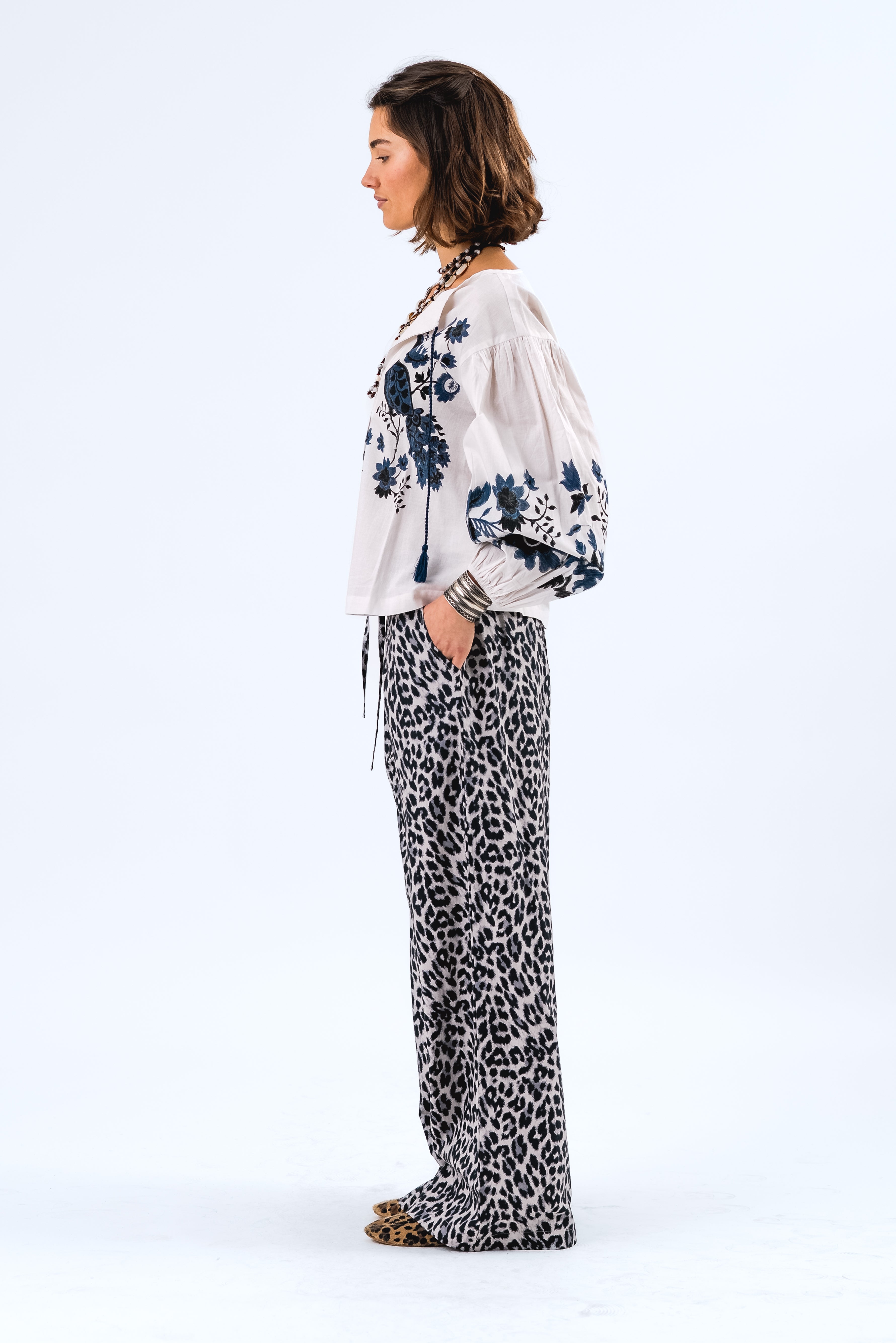 Lollys Laundry AskarLL Blouse 3/4 Blouse 02 Creme