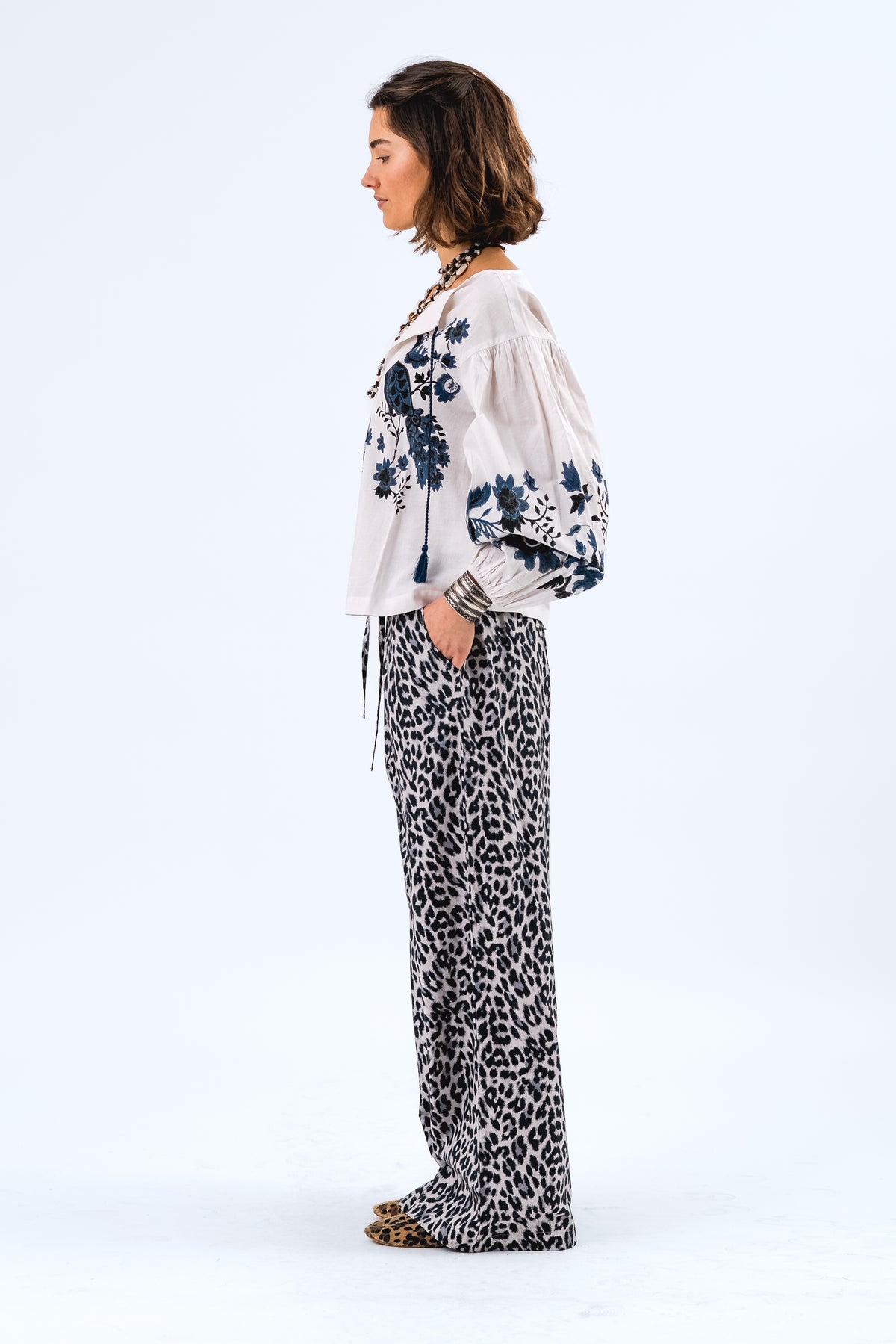 Lollys Laundry AskarLL Blouse 3/4 Blouse 02 Creme