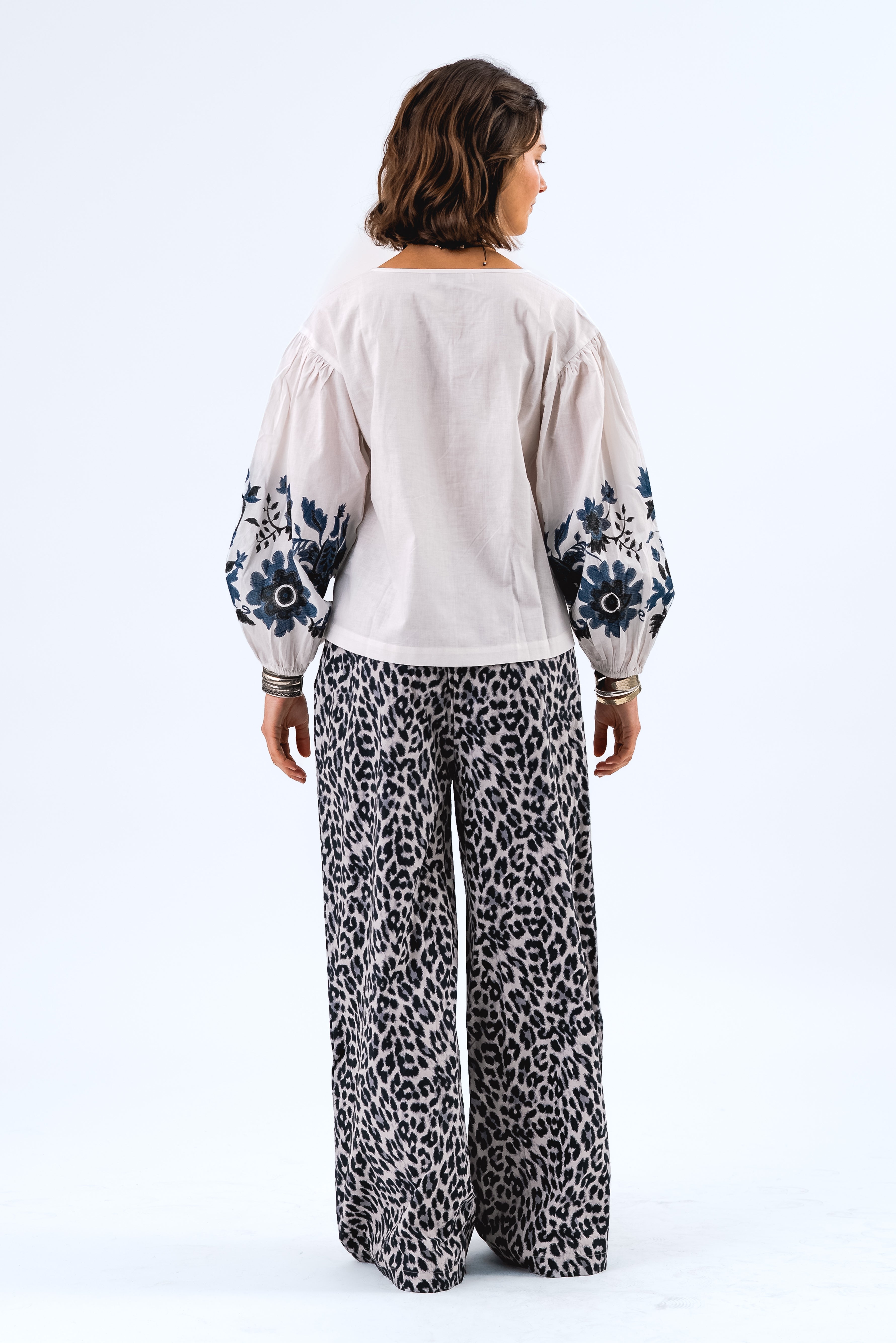 Lollys Laundry AskarLL Blouse 3/4 Blouse 02 Creme