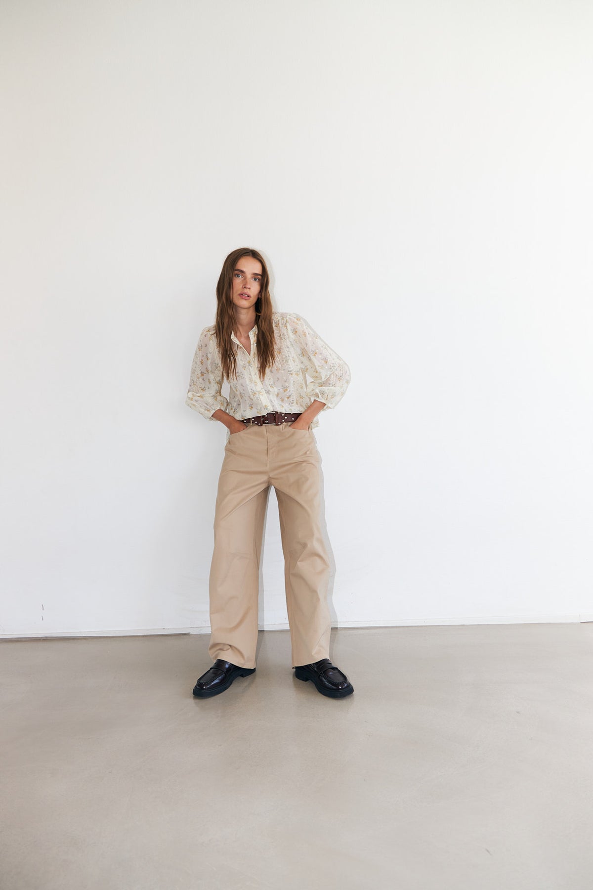 Lollys Laundry AvaLL Jeans Pants 03 03 Ecru