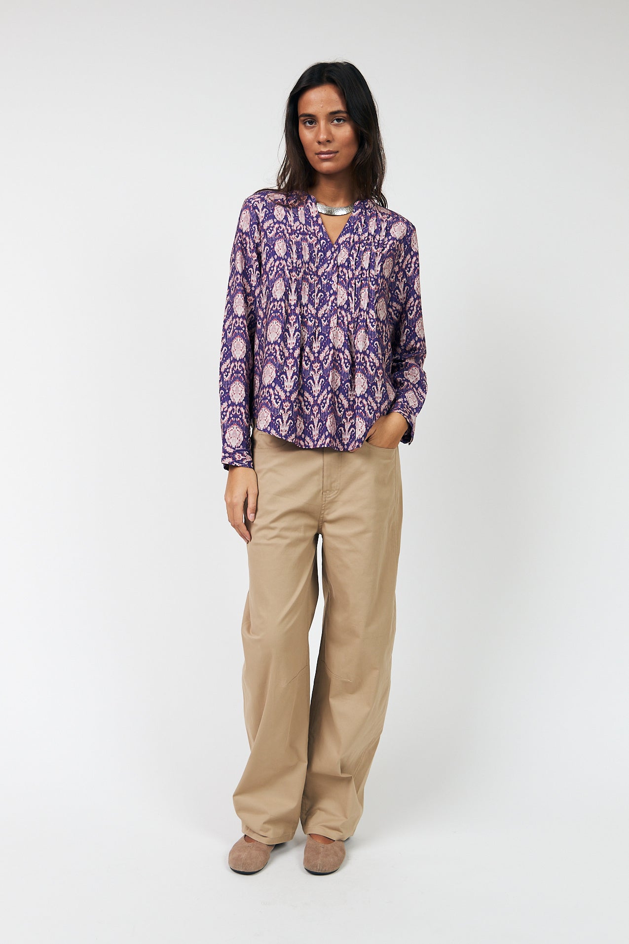 Lollys Laundry AvaLL Jeans Pants 03 03 Ecru