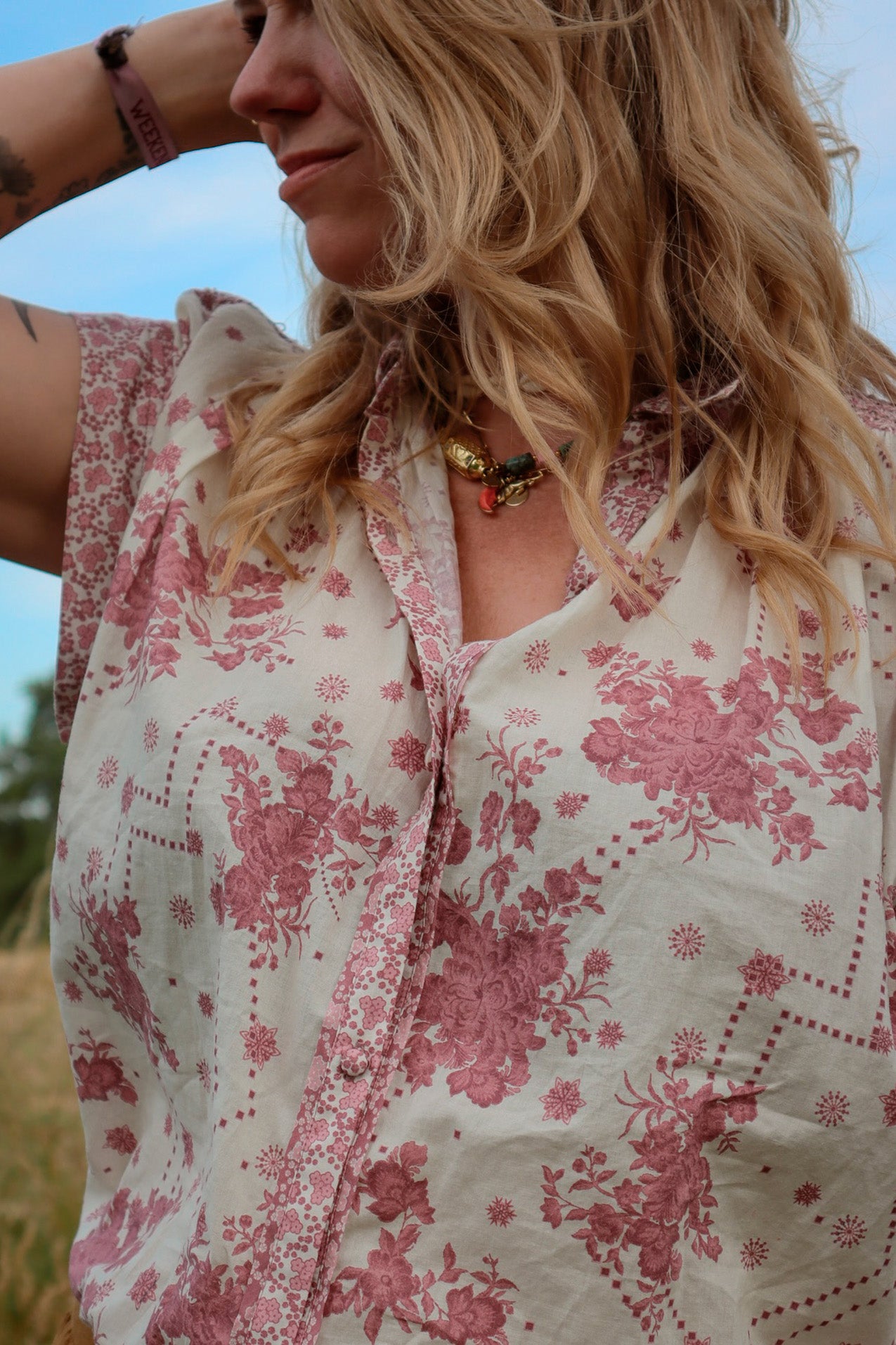 Lollys Laundry BadalLL Shirt Shirt 74 Flower Print