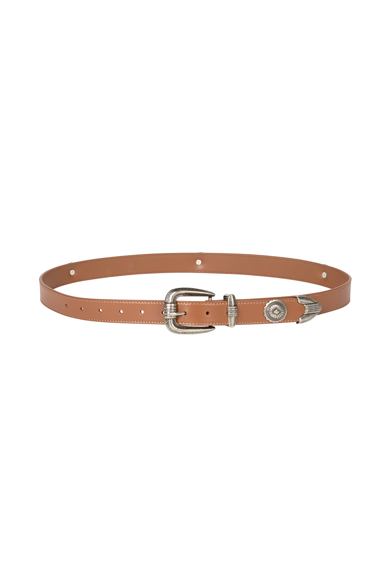 Lollys Laundry BarkLL Leather Belt Belt 59 Brown