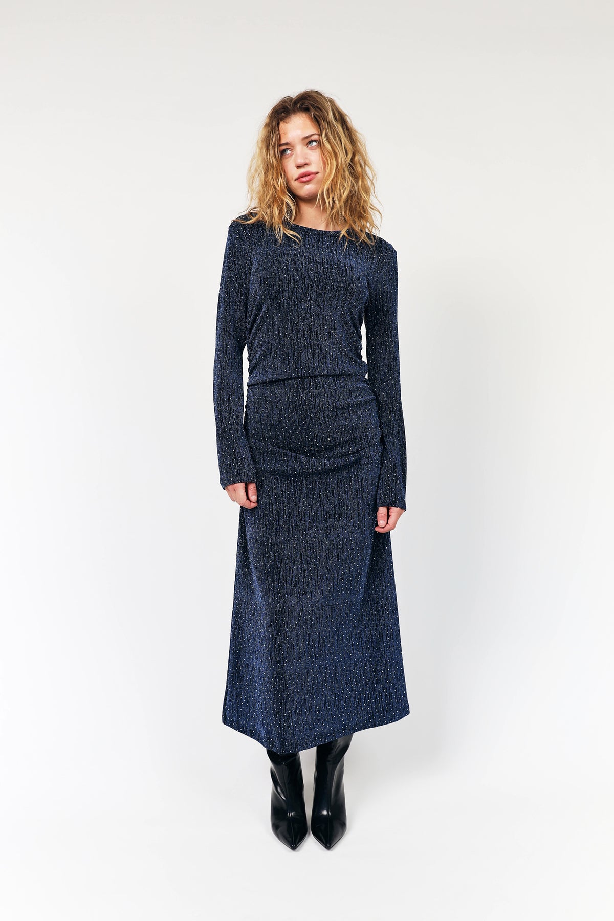 Lollys Laundry BeatriLL Maxi Dress Dress 23 Dark Blue