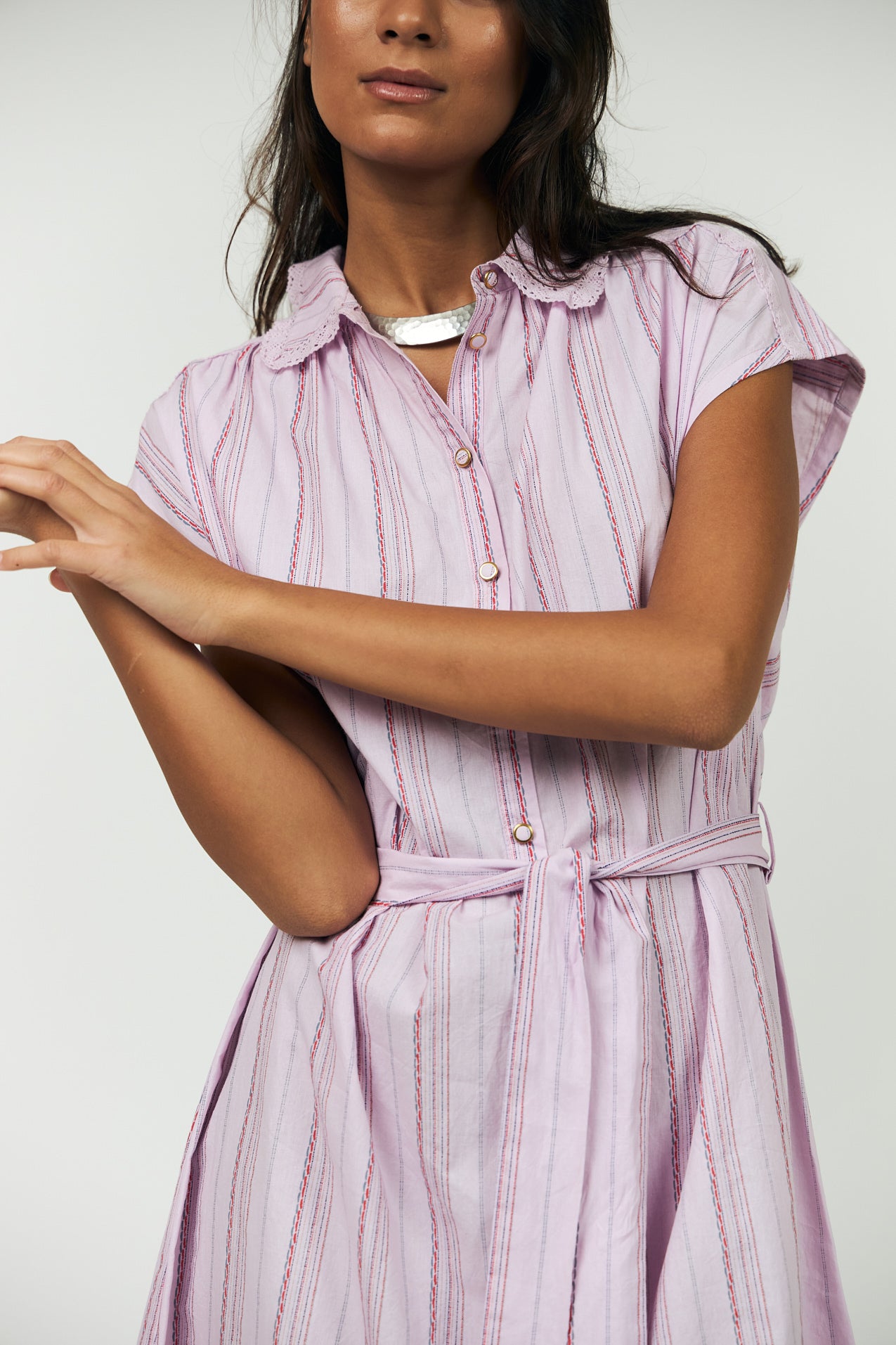 BeyLL Midi Dress - Lilac