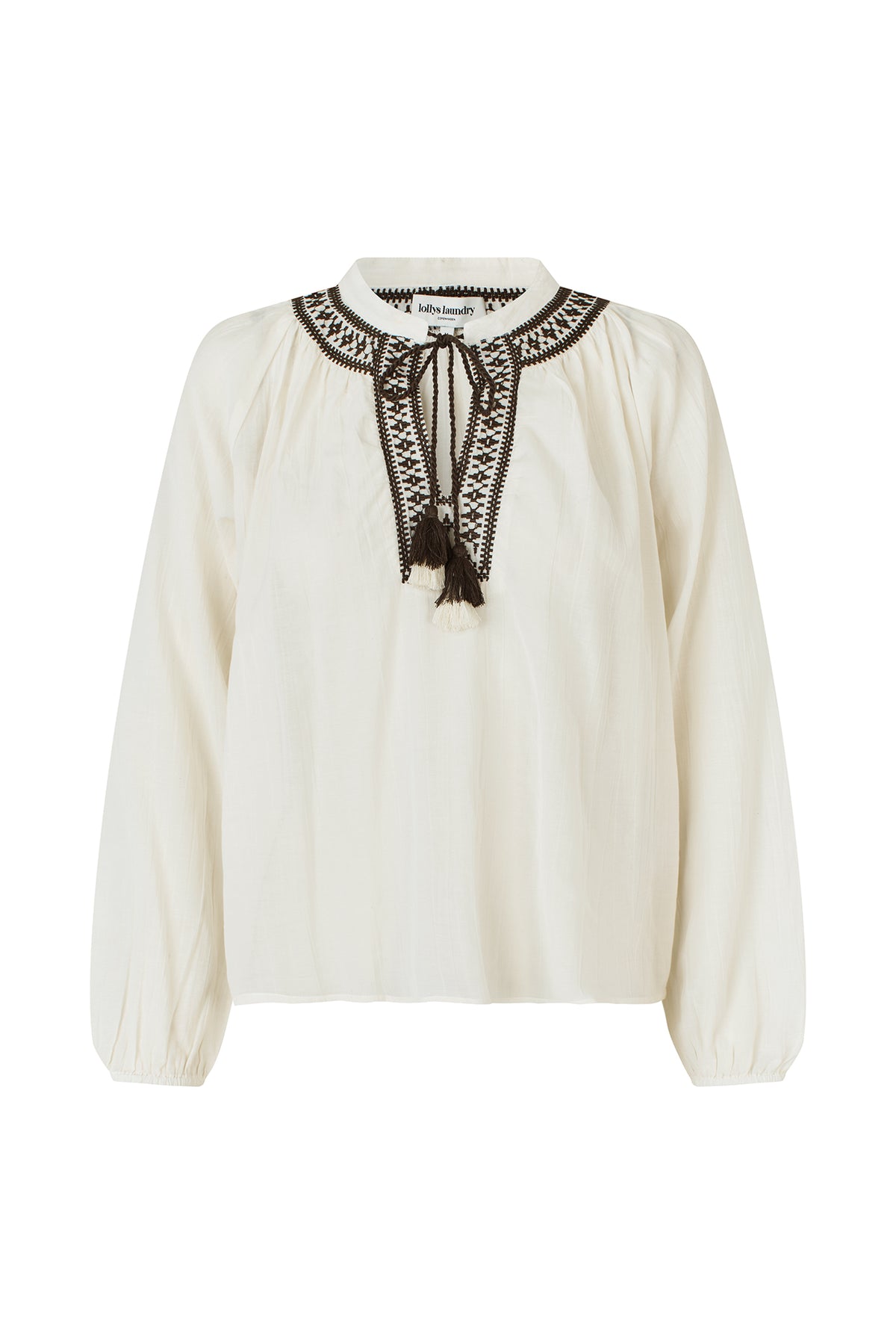 Lollys Laundry BiharLL Blouse Blouse 02 Creme