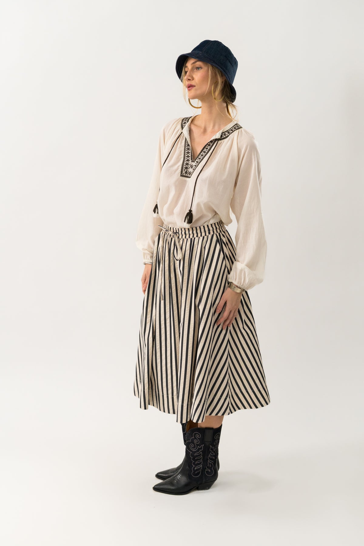 Lollys Laundry BiharLL Blouse Blouse 02 Creme