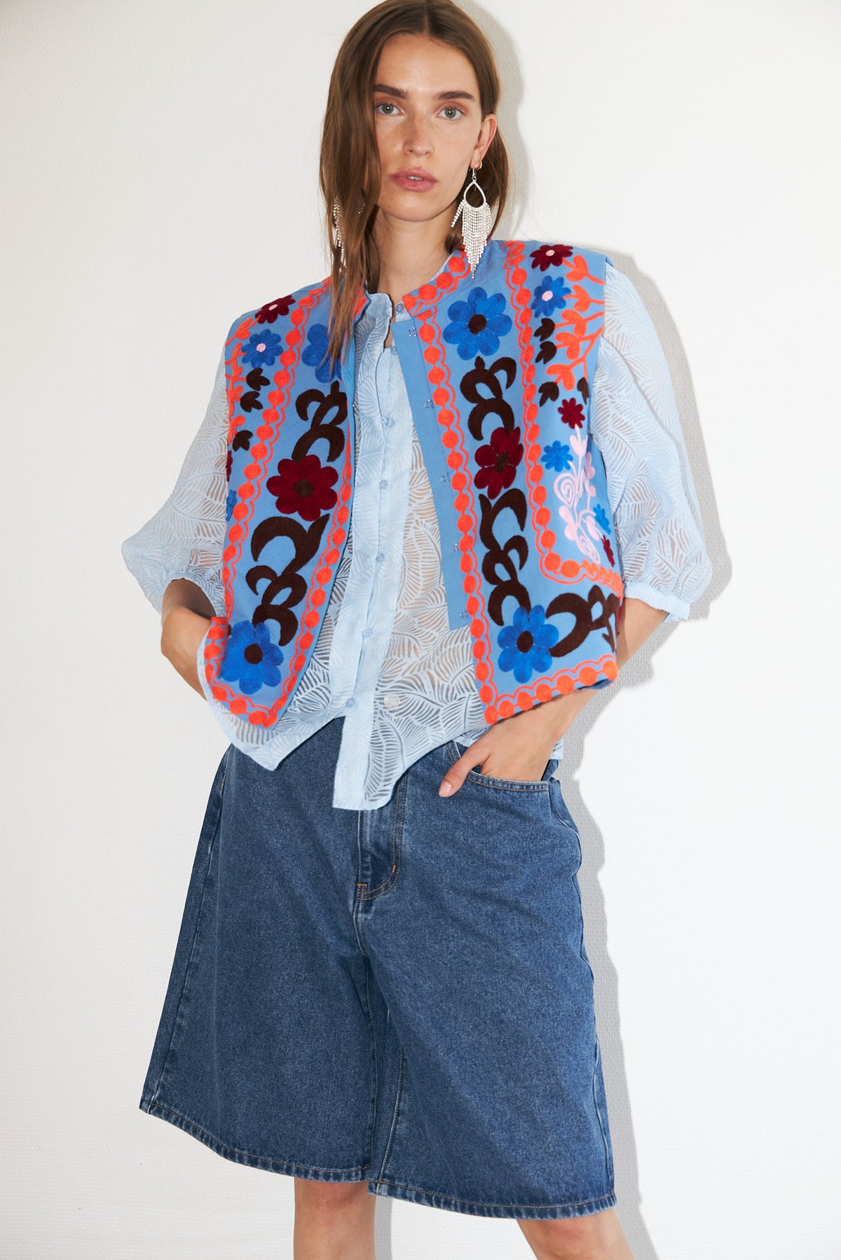 Lollys Laundry BinLL Vest Vest 20 Blue