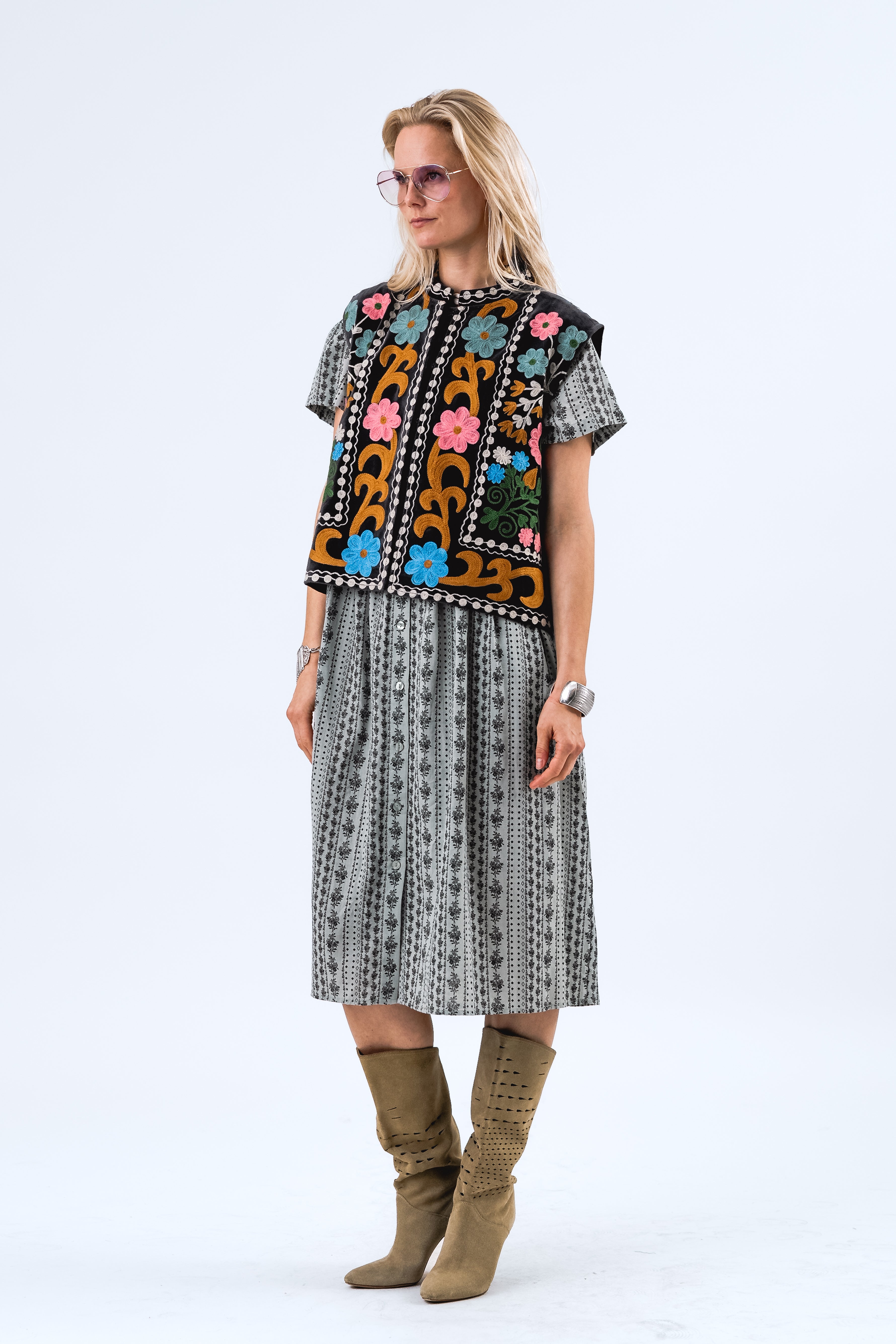 Lollys Laundry BinLL Vest Vest 18 Washed Black