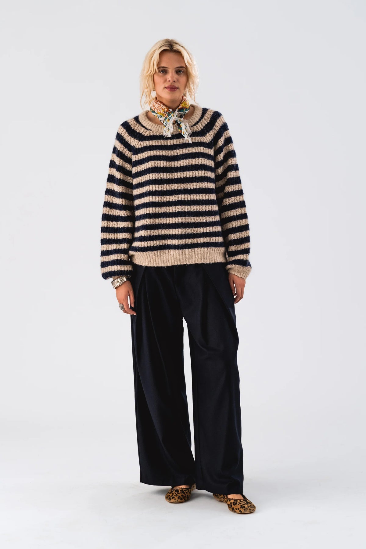 Lollys Laundry BinaLL Knit Jumper Jumper 23 Dark Blue