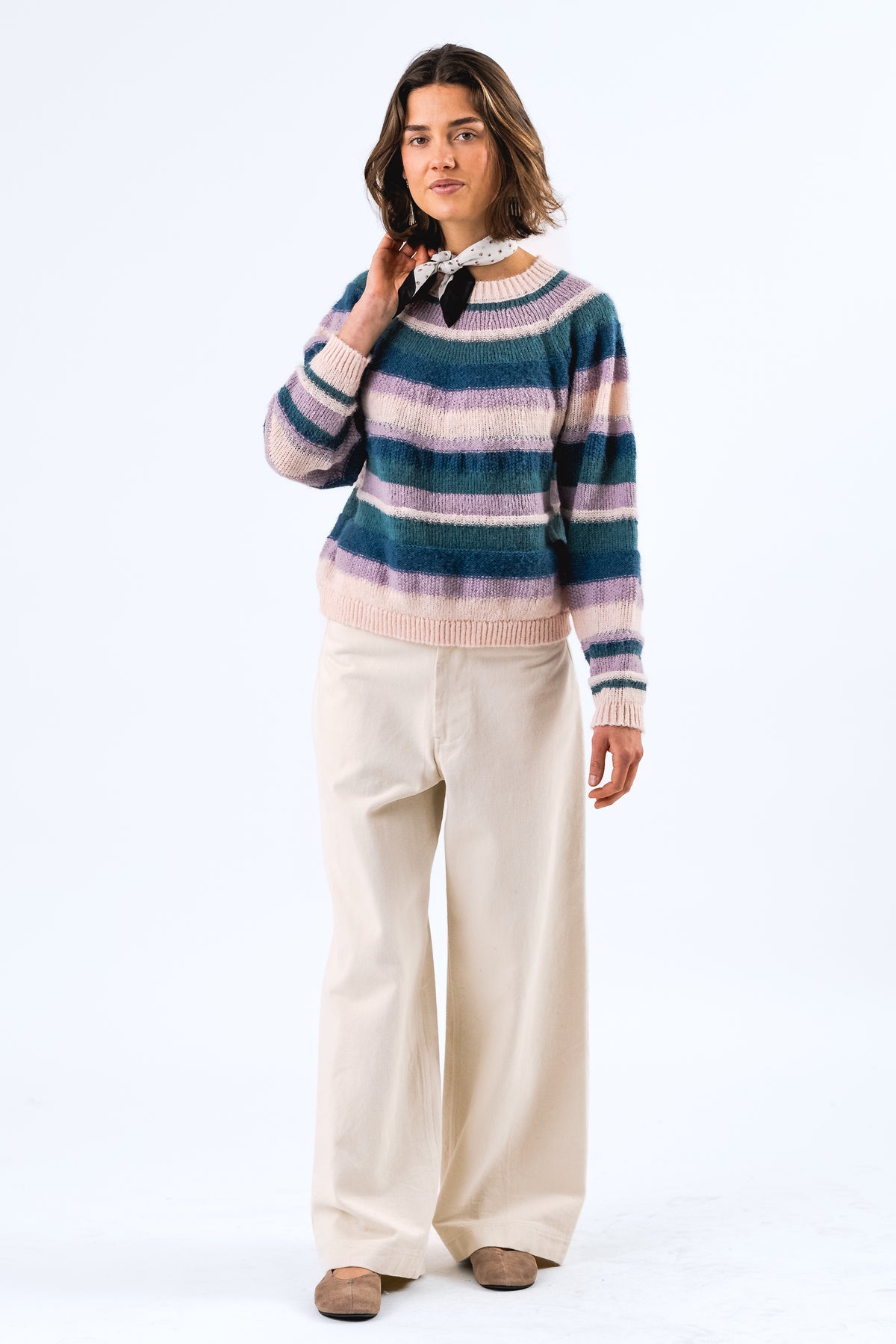 Lollys Laundry BjorkLL Jumper Knit Jumper 52 Lavender