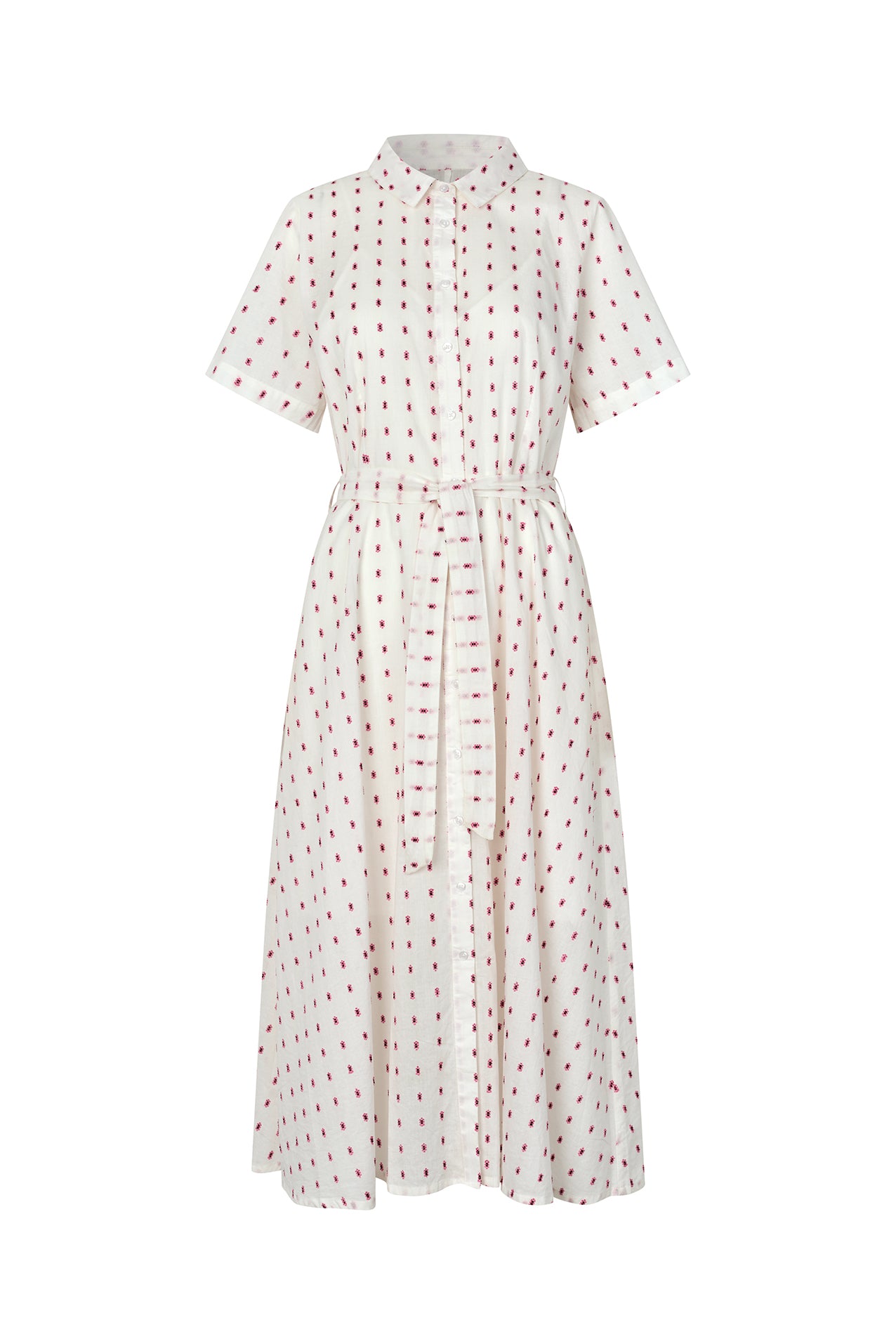 Lollys Laundry BlakeLL Midi Dress Dress 02 Creme