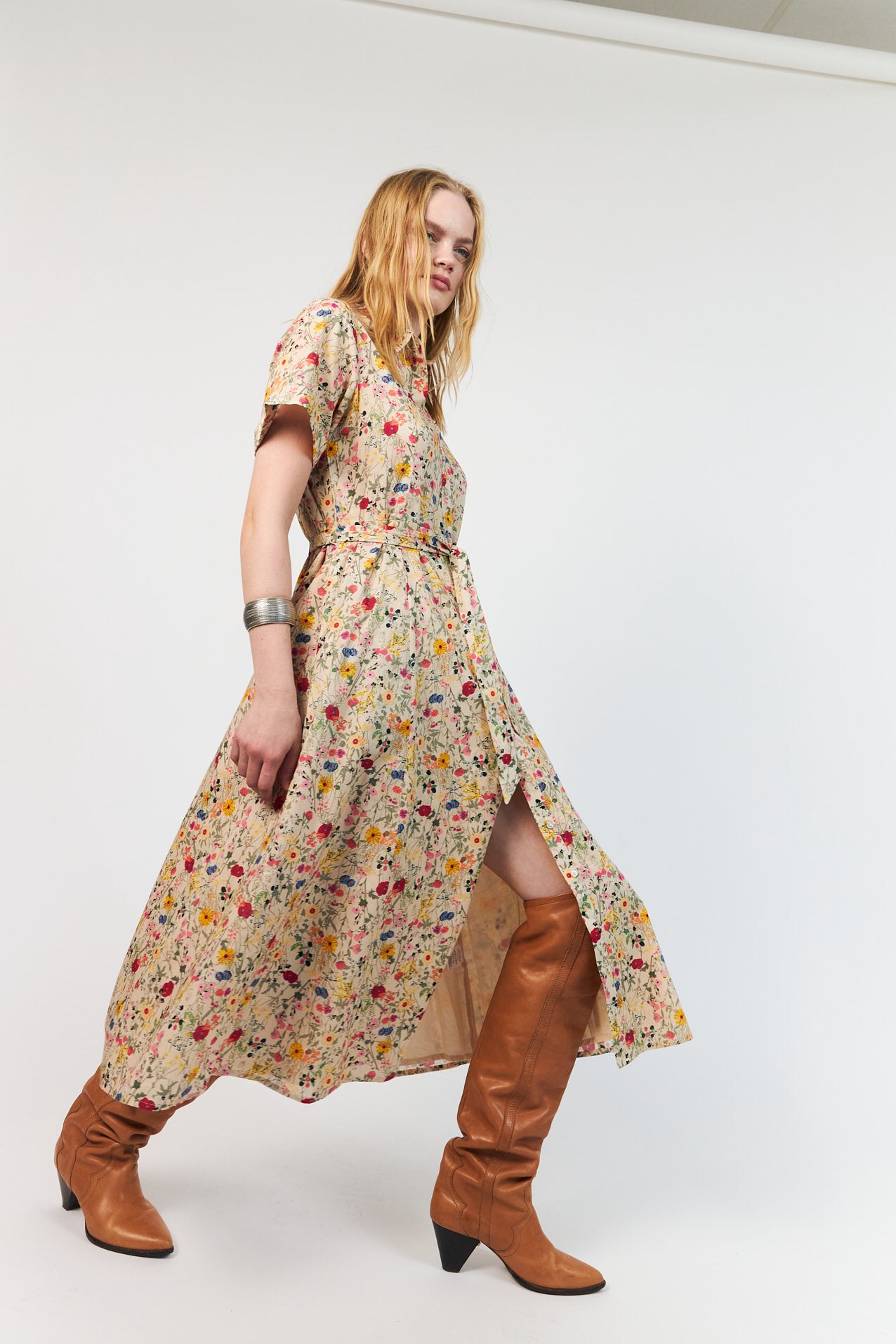 BlakeLL Midi Dress - Flower Print