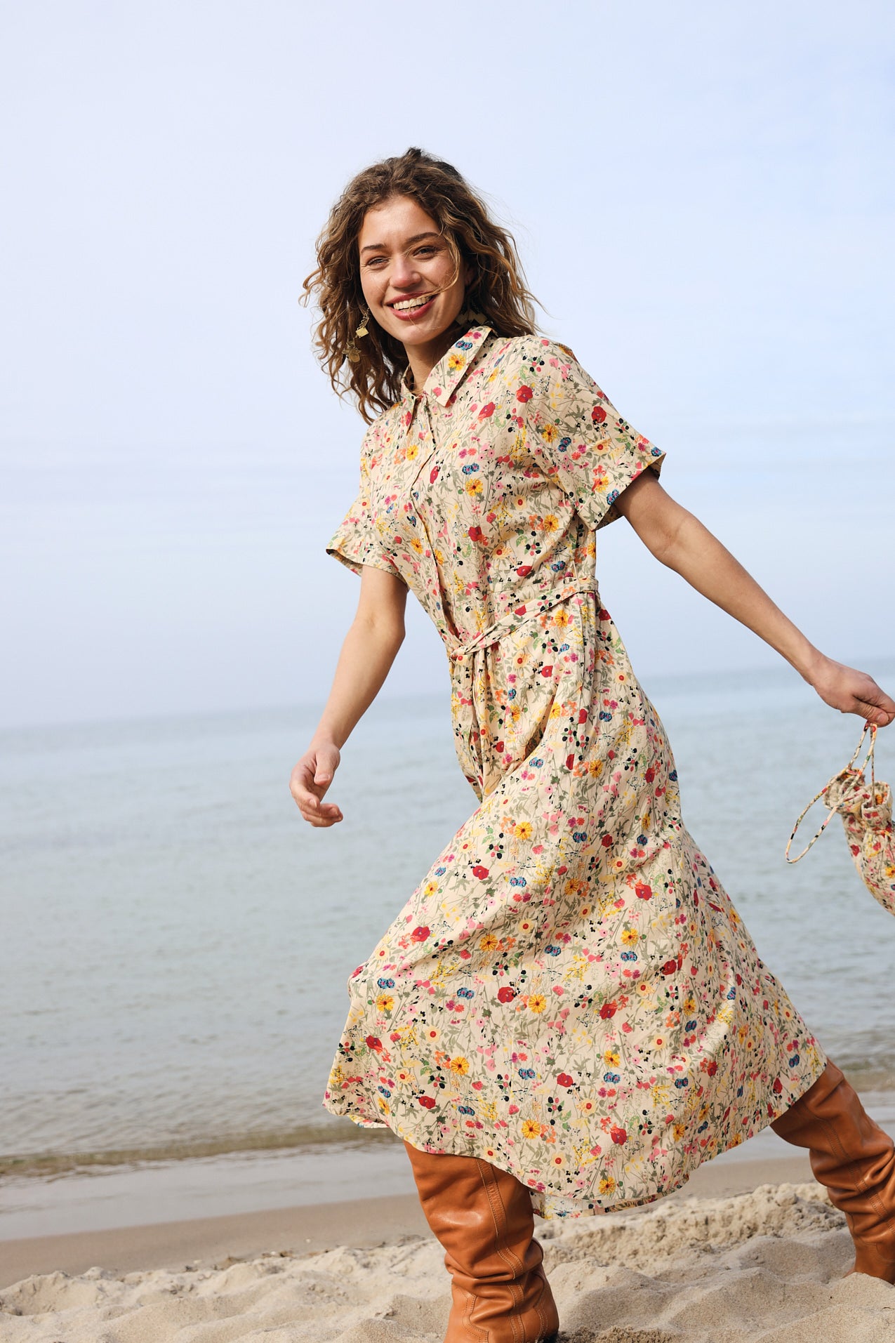 BlakeLL Midi Dress - Flower Print