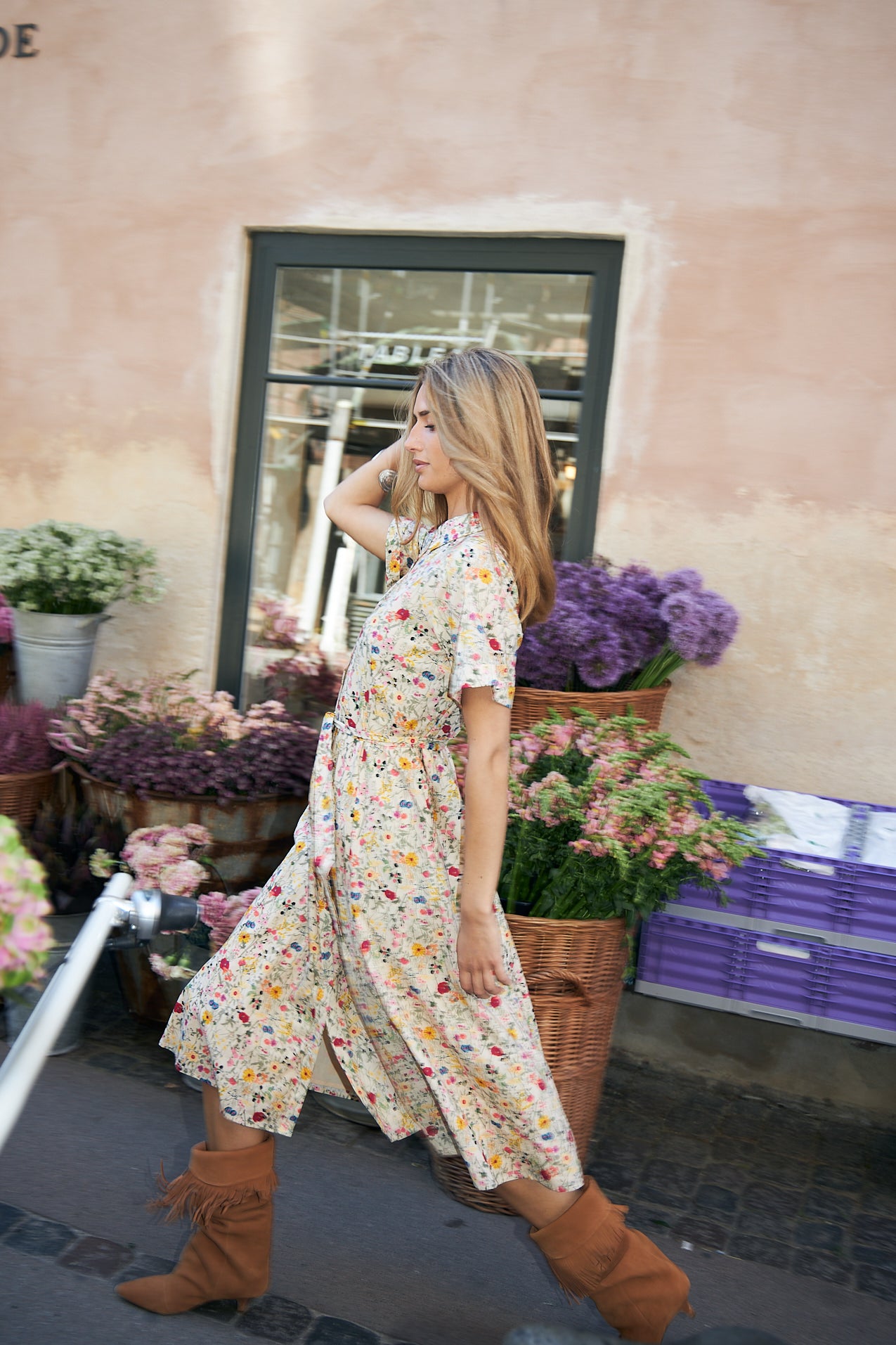 BlakeLL Midi Dress - Flower Print