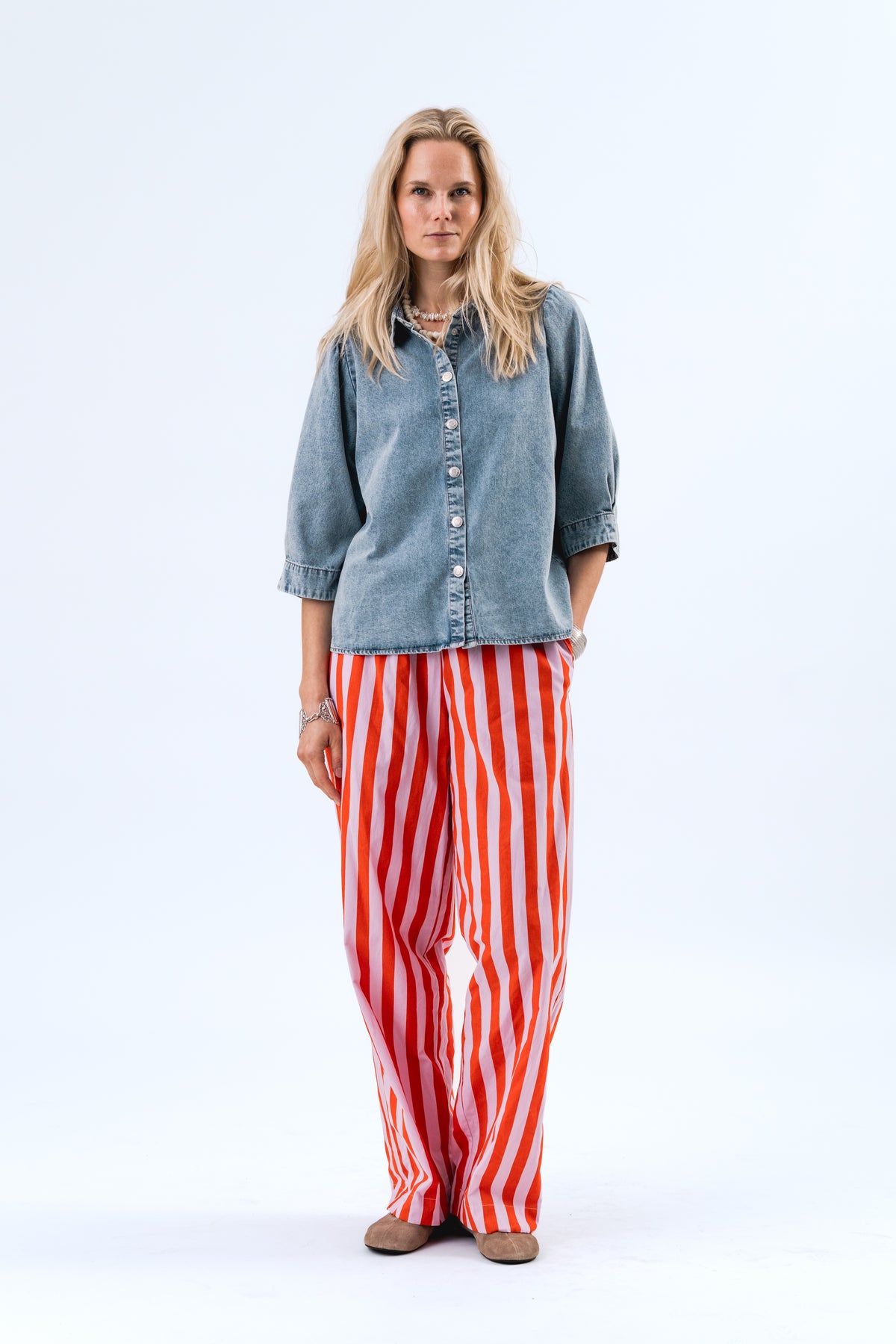 Lollys Laundry BonoLL Shirt Shirt 100 Washed Denim