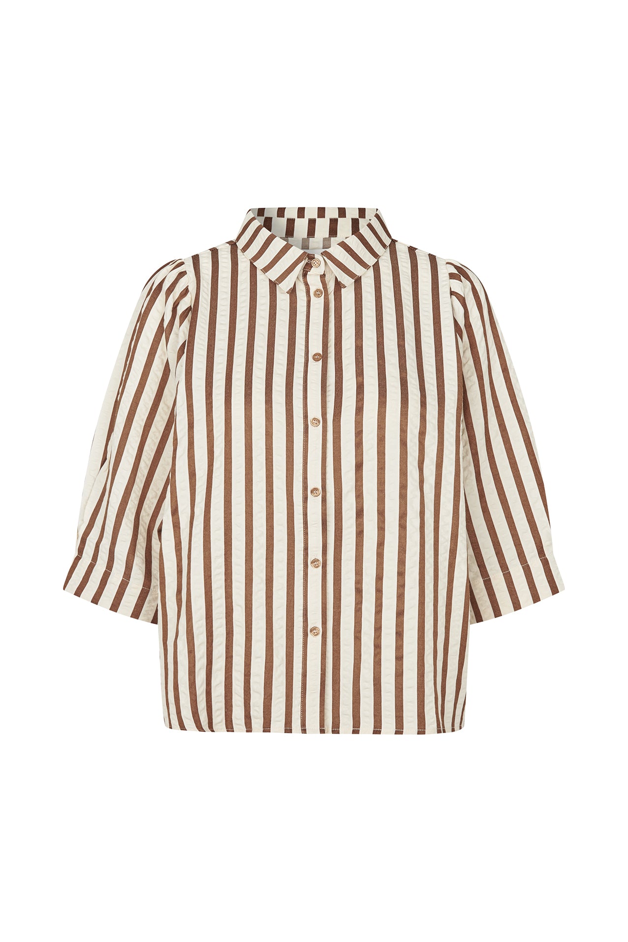 Lollys Laundry BonoLL Shirt Shirt 87 Dark Mokka