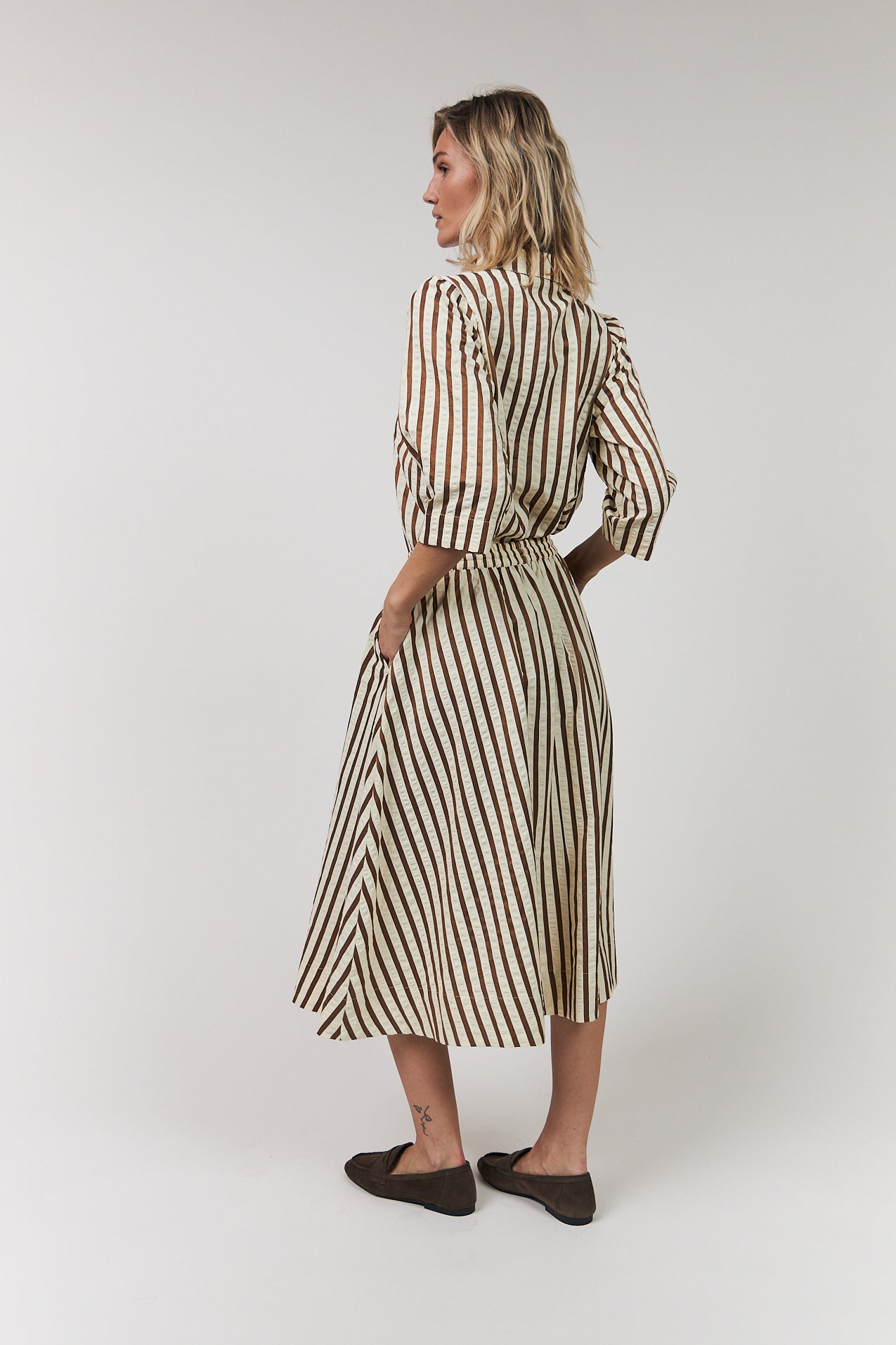 Lollys Laundry BonoLL Shirt Shirt 87 Dark Mokka