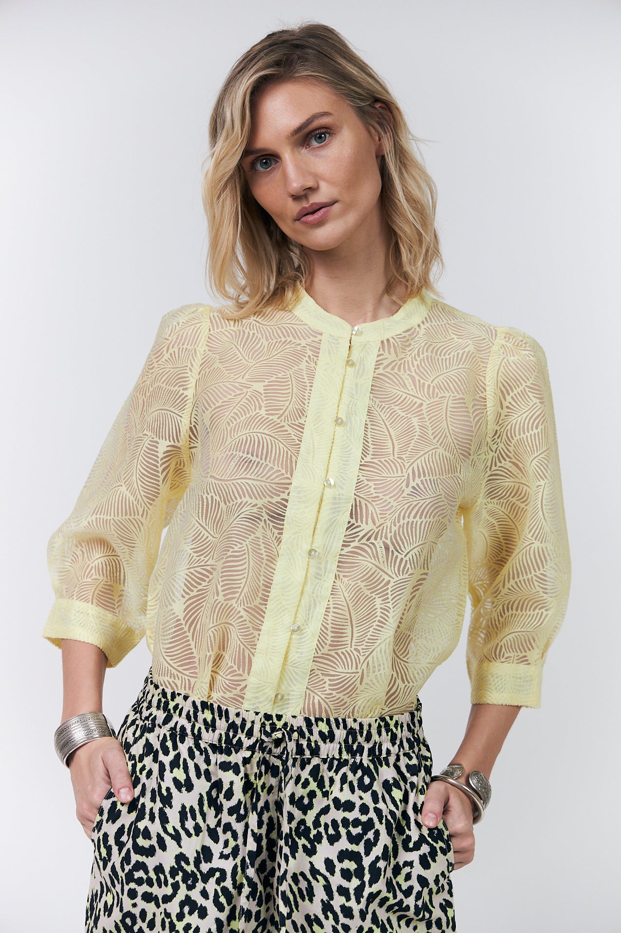 Lollys Laundry BonoLL Shirt Shirt 93 Light Yellow