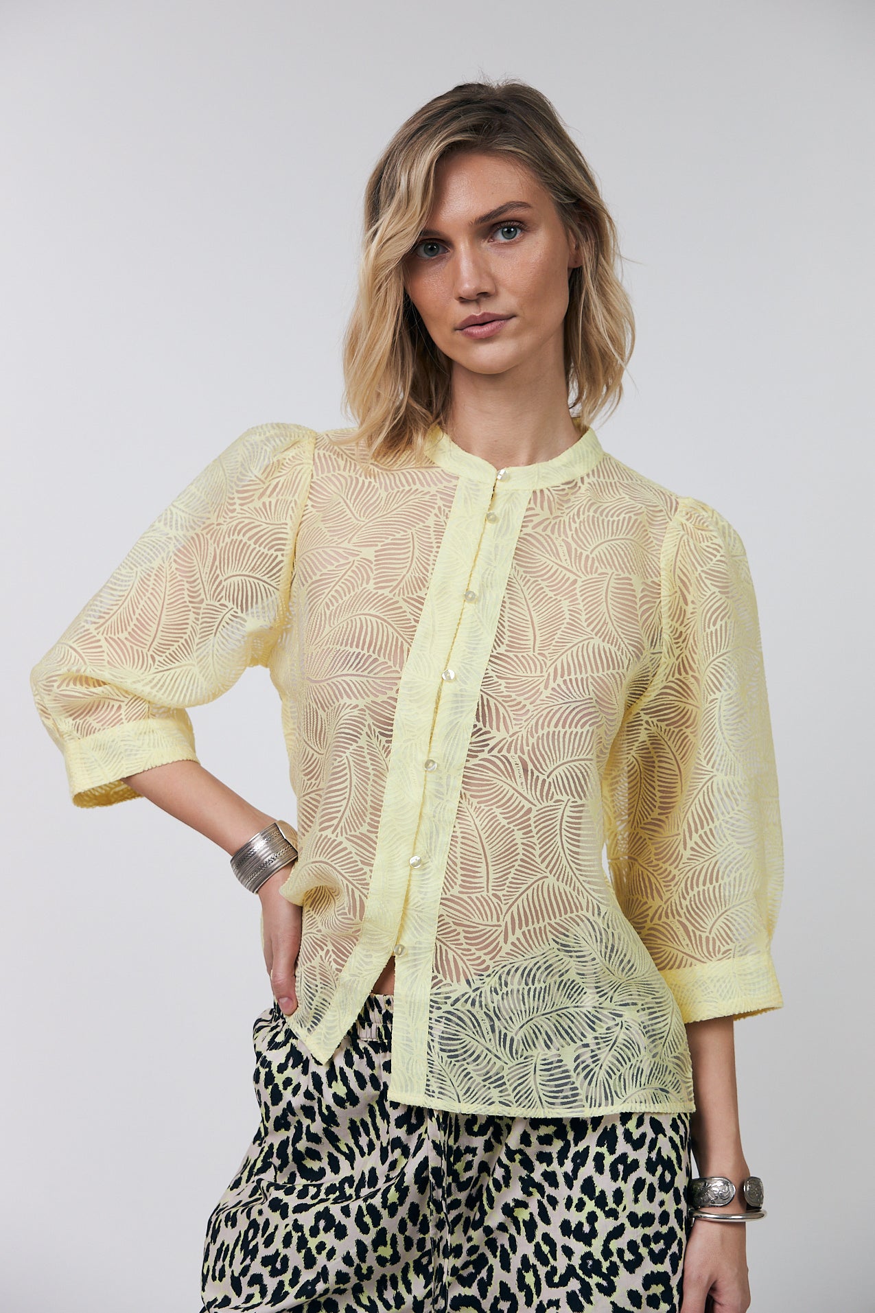 Lollys Laundry BonoLL Shirt Shirt 93 Light Yellow