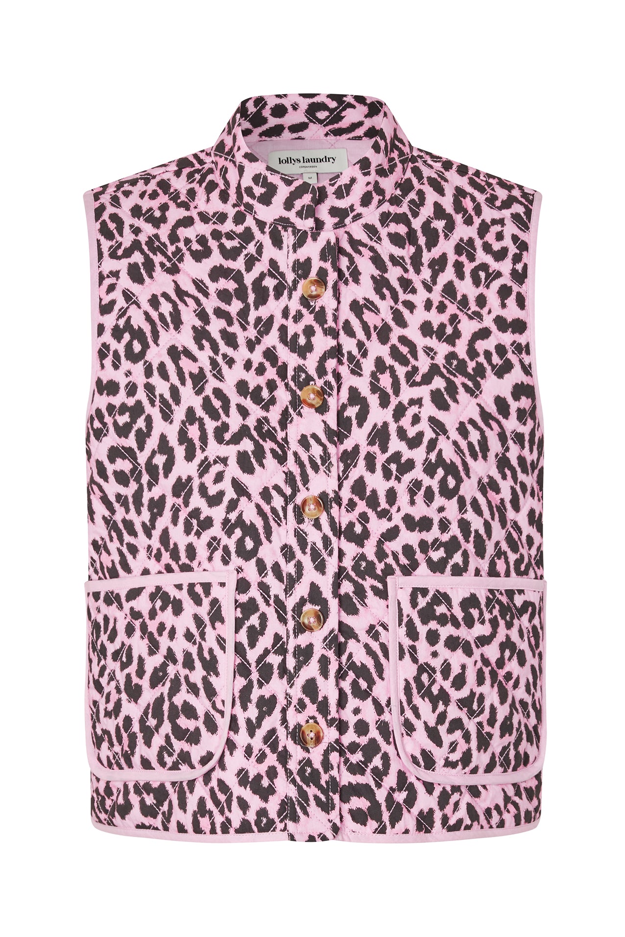 Lollys Laundry CairoLL Quilted Vest Vest 84 Light Pink