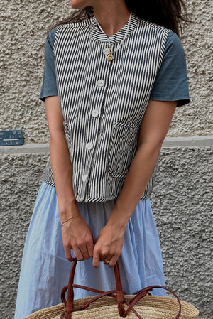 Lollys Laundry CairoLL Quilted Vest Vest 99 Black