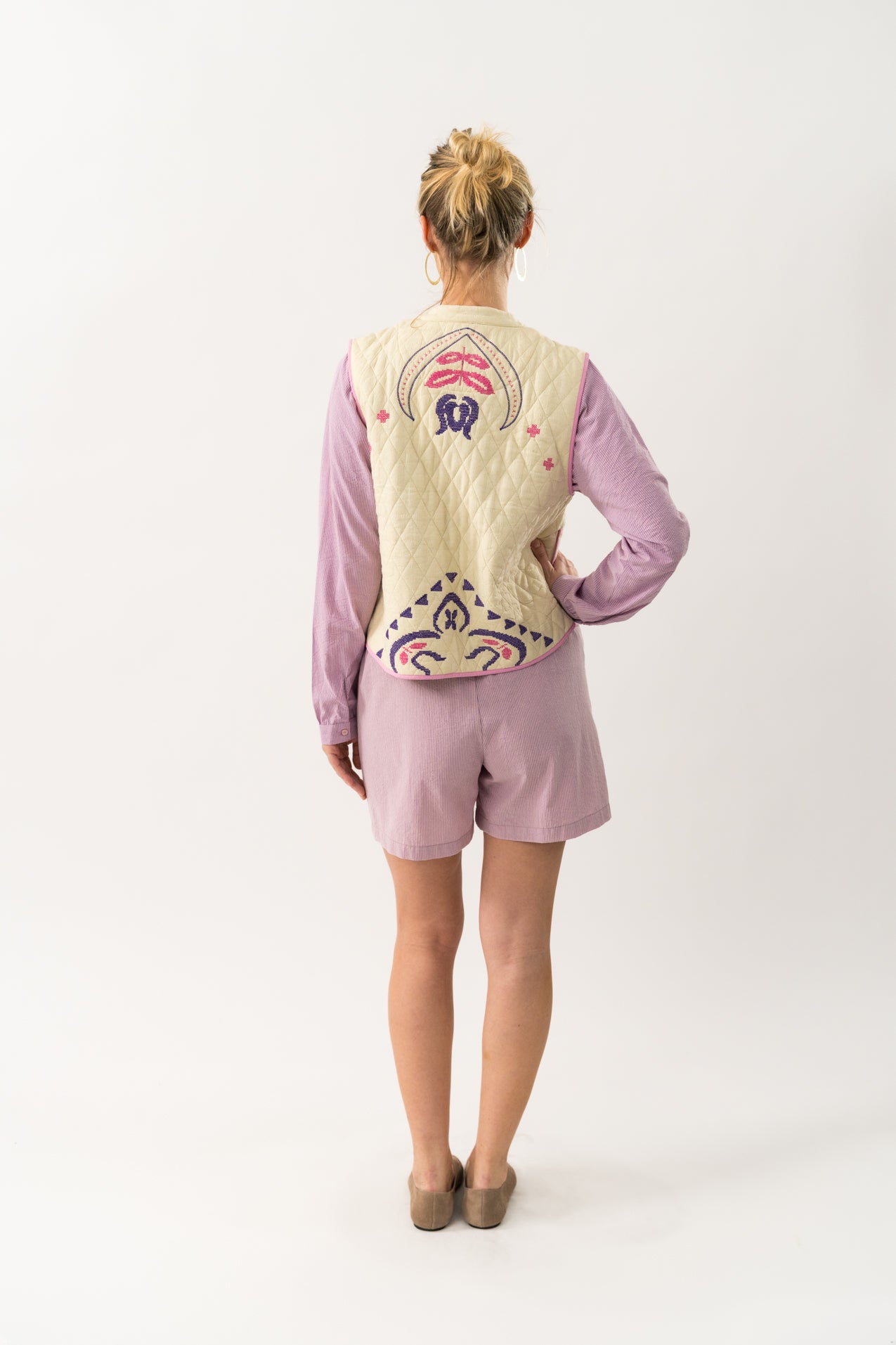Lollys Laundry CairoLL Vest Vest 02 Creme