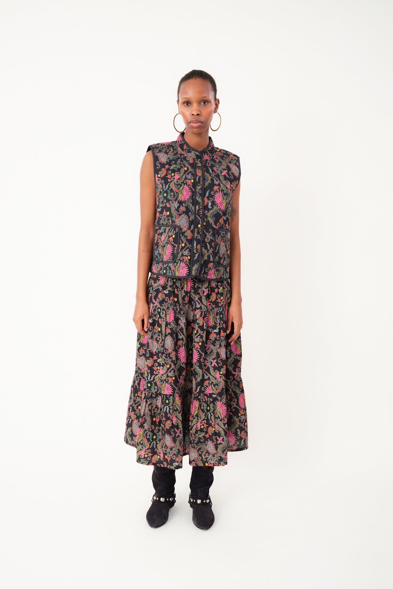 CairoLL Vest - Flower Print