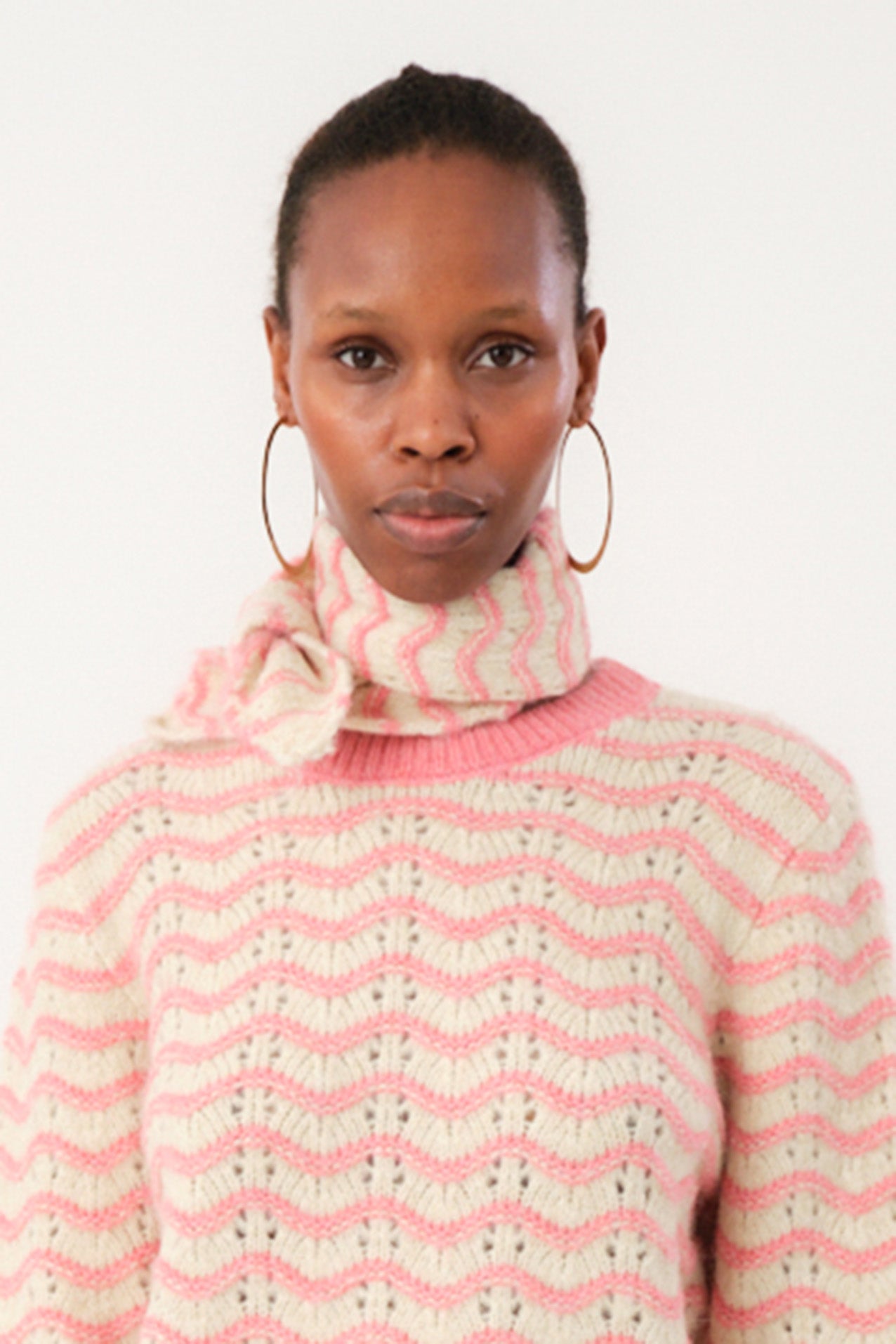 CallieLL Knit Scarf - Pink