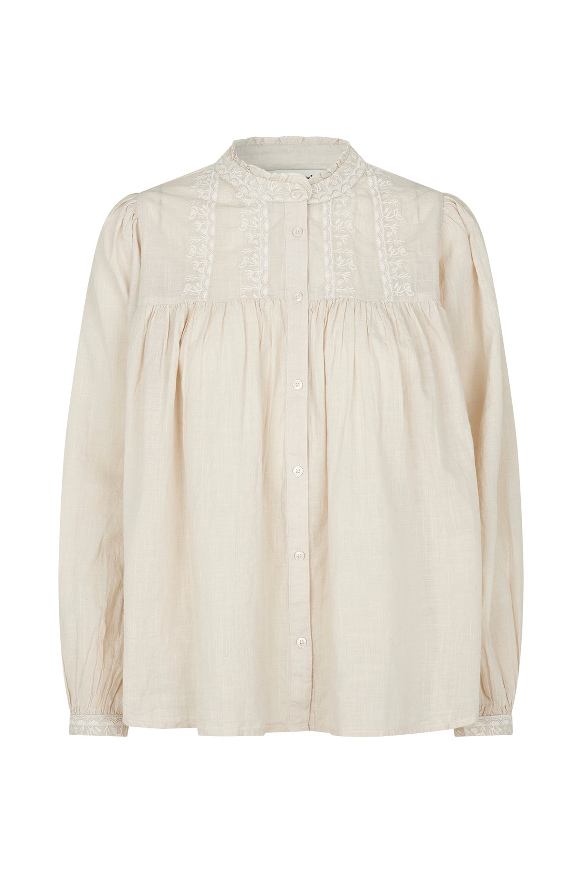 Lollys Laundry CaraLL Shirt LS Shirt 02 Creme