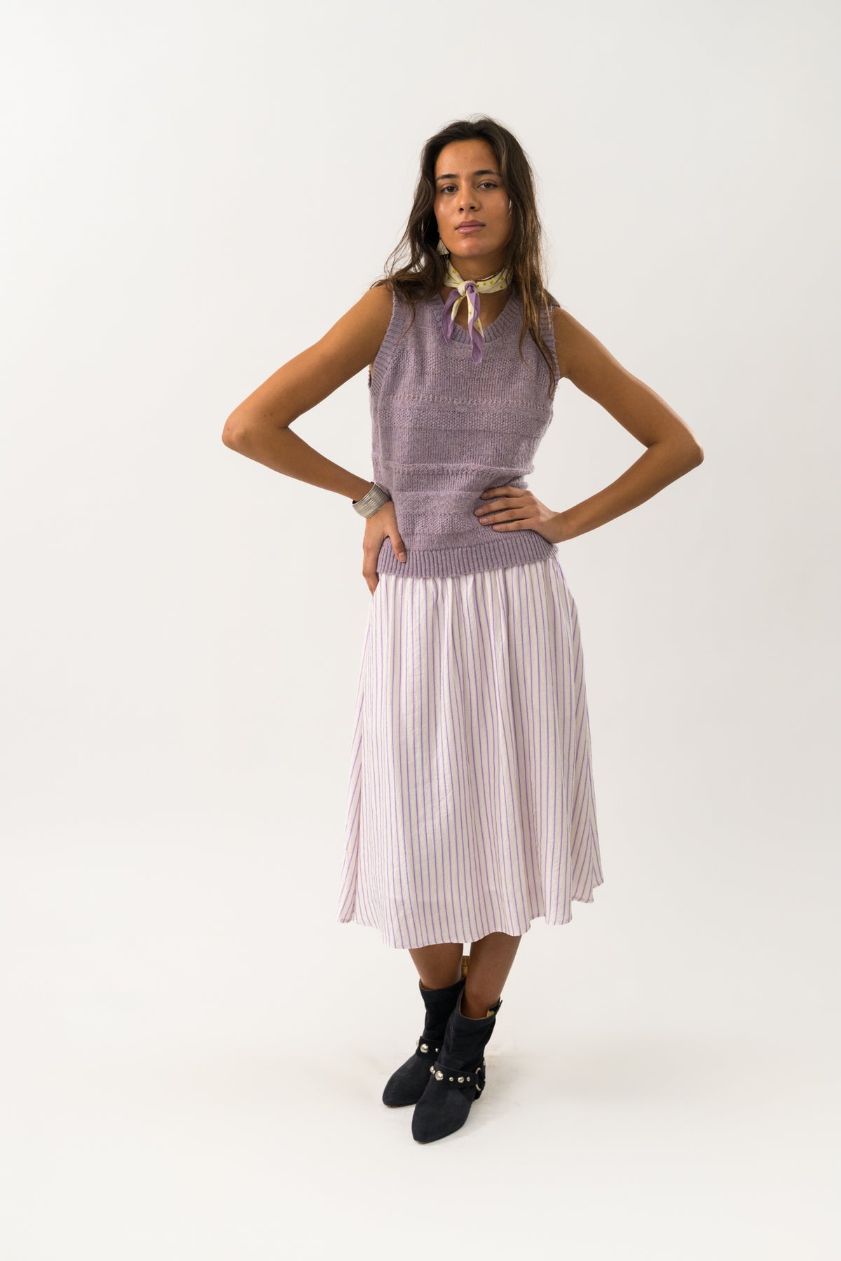 Lollys Laundry ChicagoLL Top Vest 52 Lavender