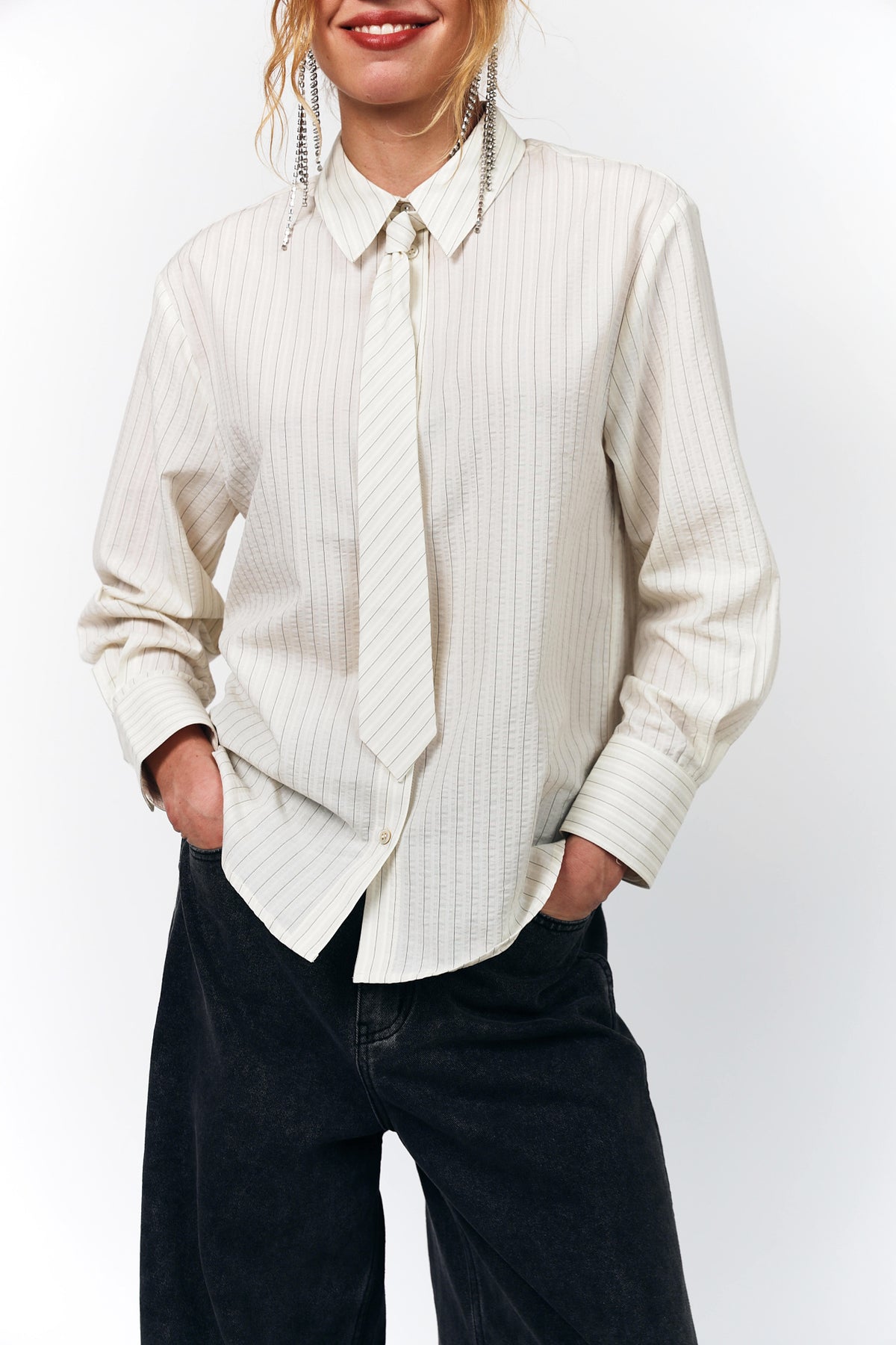 Lollys Laundry ColbyLL Shirt Shirt 02 Creme