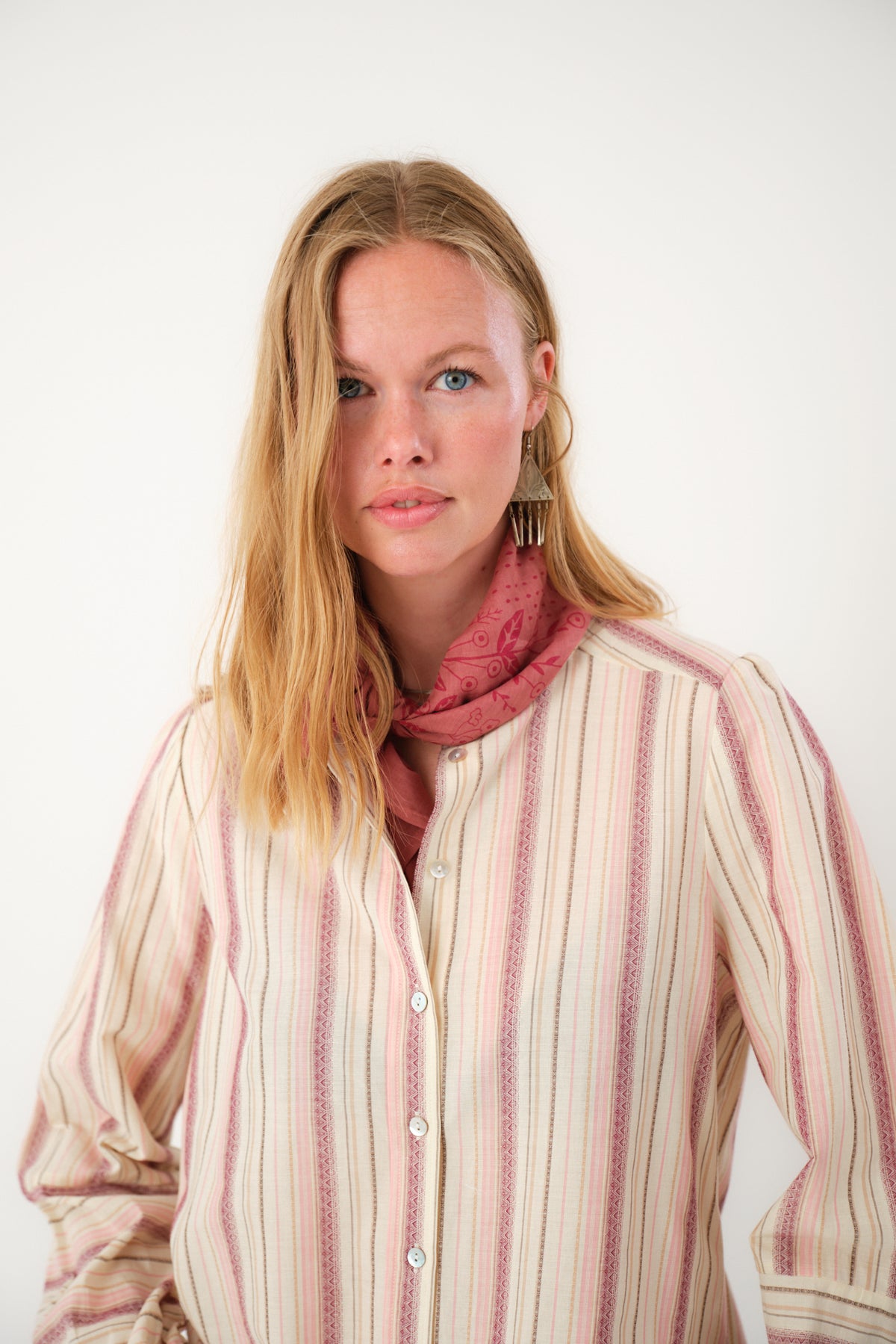 Lollys Laundry DakotaLL Scarf Scarf 36 Dusty Rose