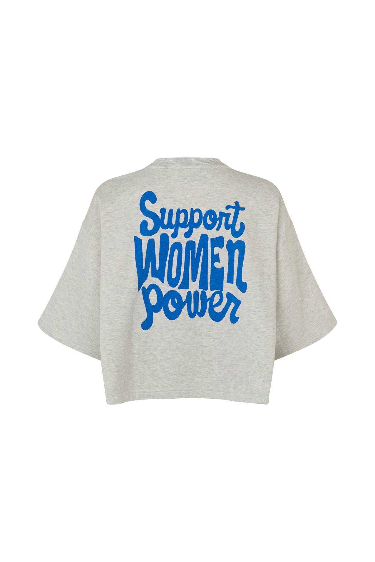 Lollys Laundry DanLL Boxy Sweatshirt Sweatshirt 13 Light Grey Melange