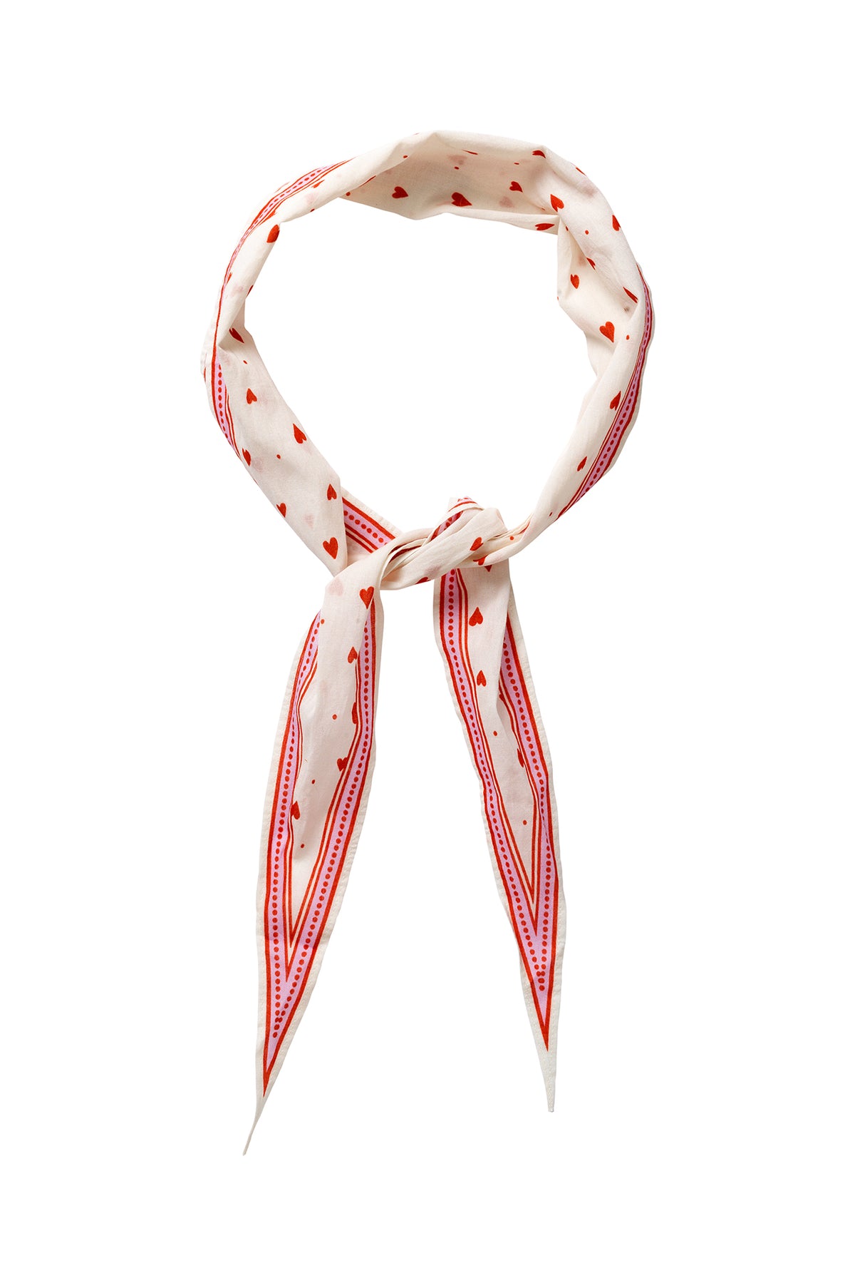 Lollys Laundry DiaHeartsLL Scarf Scarf 30 Red