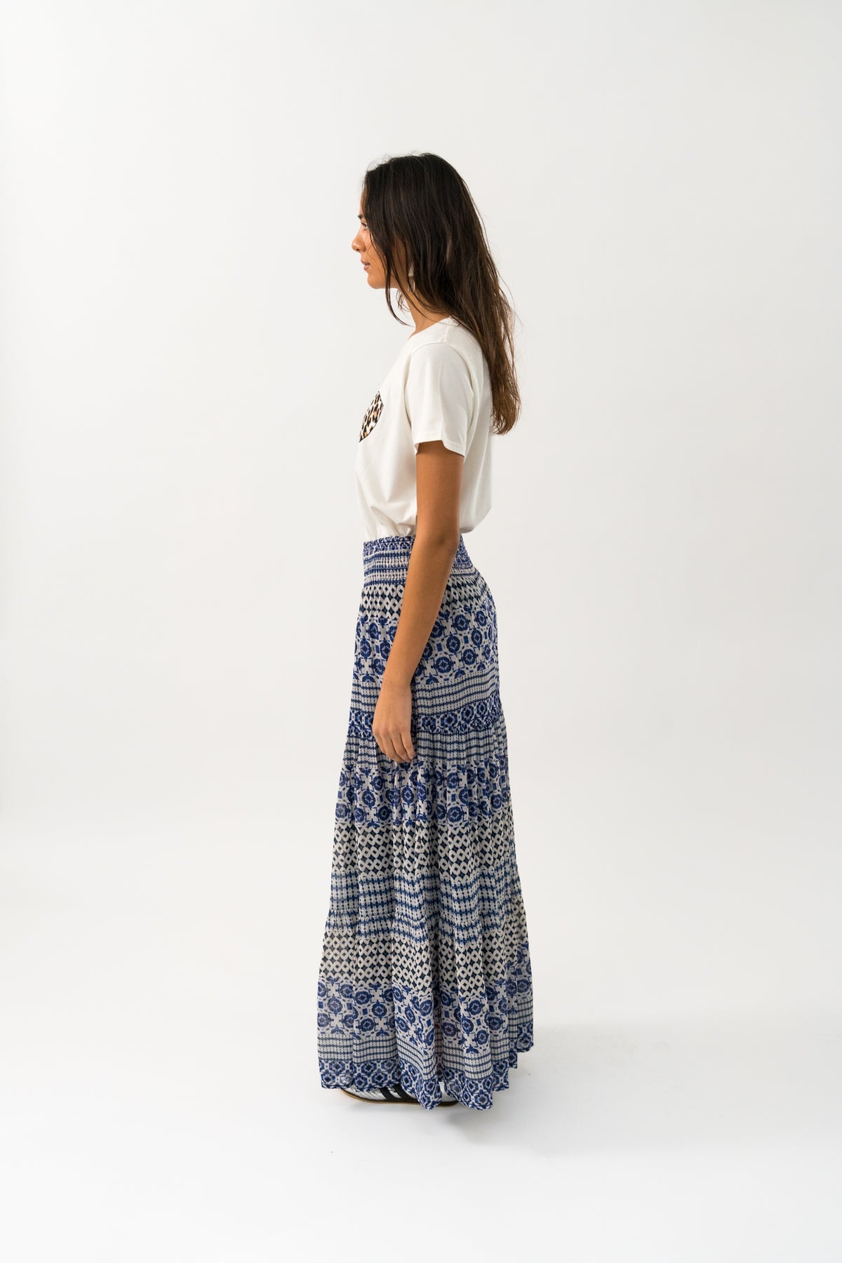 Lollys Laundry DiamondLL Maxi Skirt Skirt 20 Blue